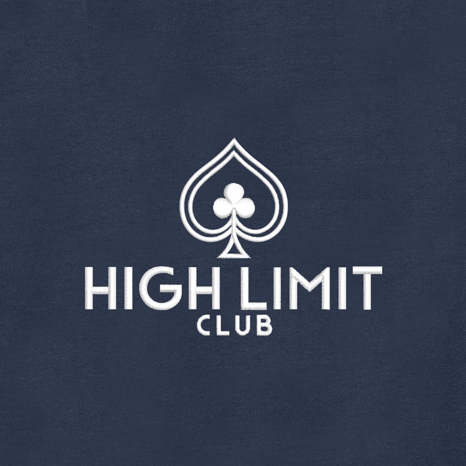 High Limit Club, Heavy Blend Crewneck Sweatshirt - Navy