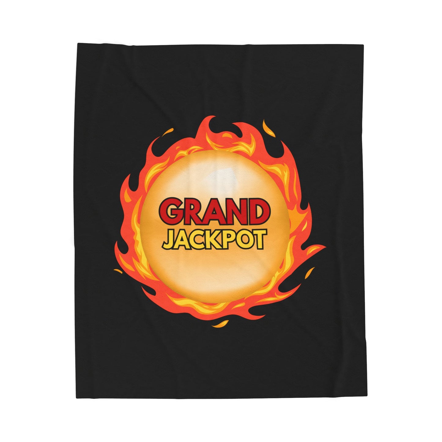 "GRAND" Jackpot Velveteen Plush Blanket
