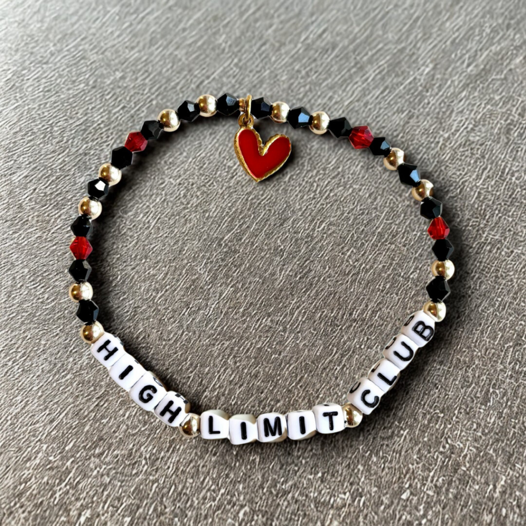 High Limit Club, Lucky Bracelet Set (3-Pack) — Stackable Lucky Charm Bracelets for Fortune & Style