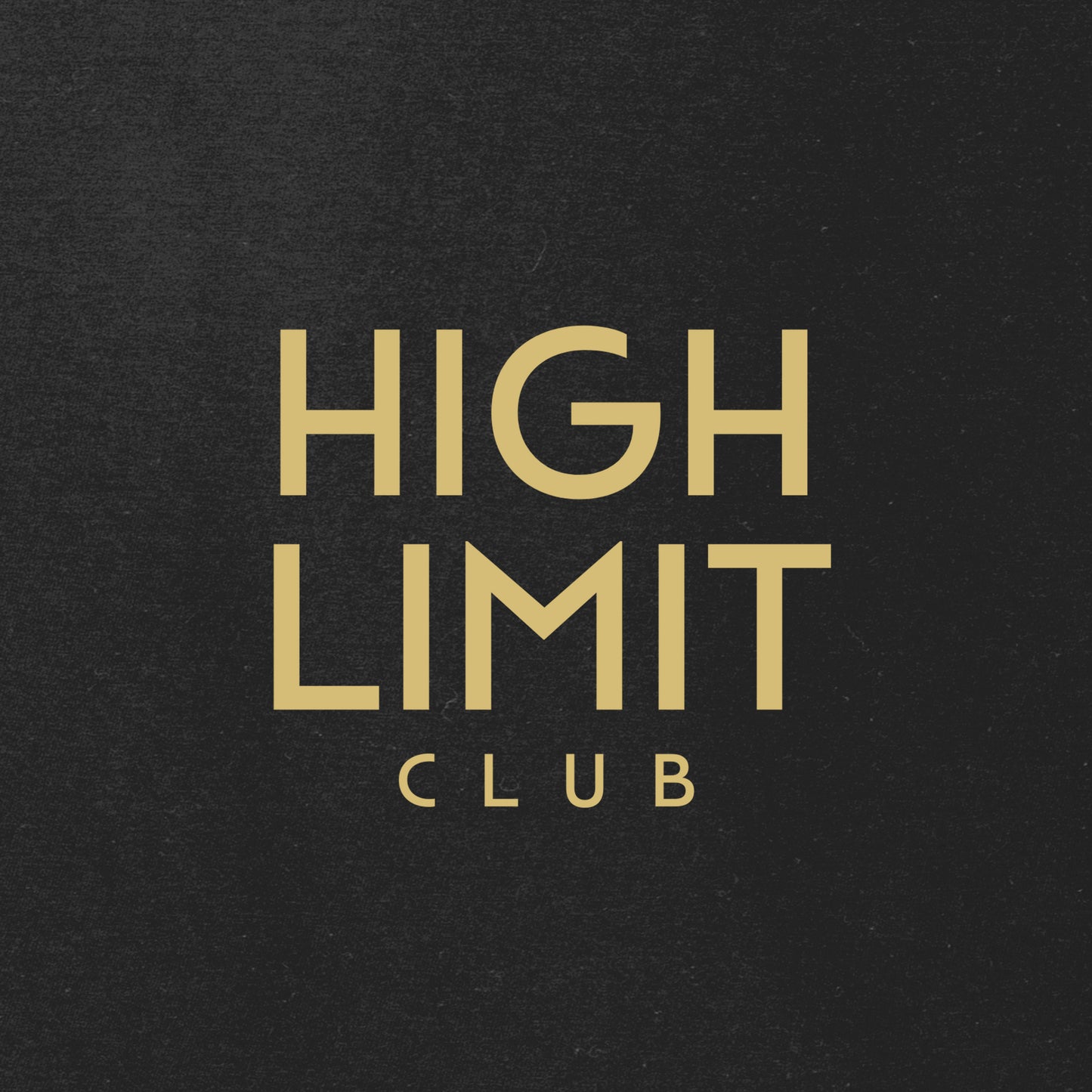 High Limit Club, Stack Logo, 3D Effect, Women's V Neck T-Shirt