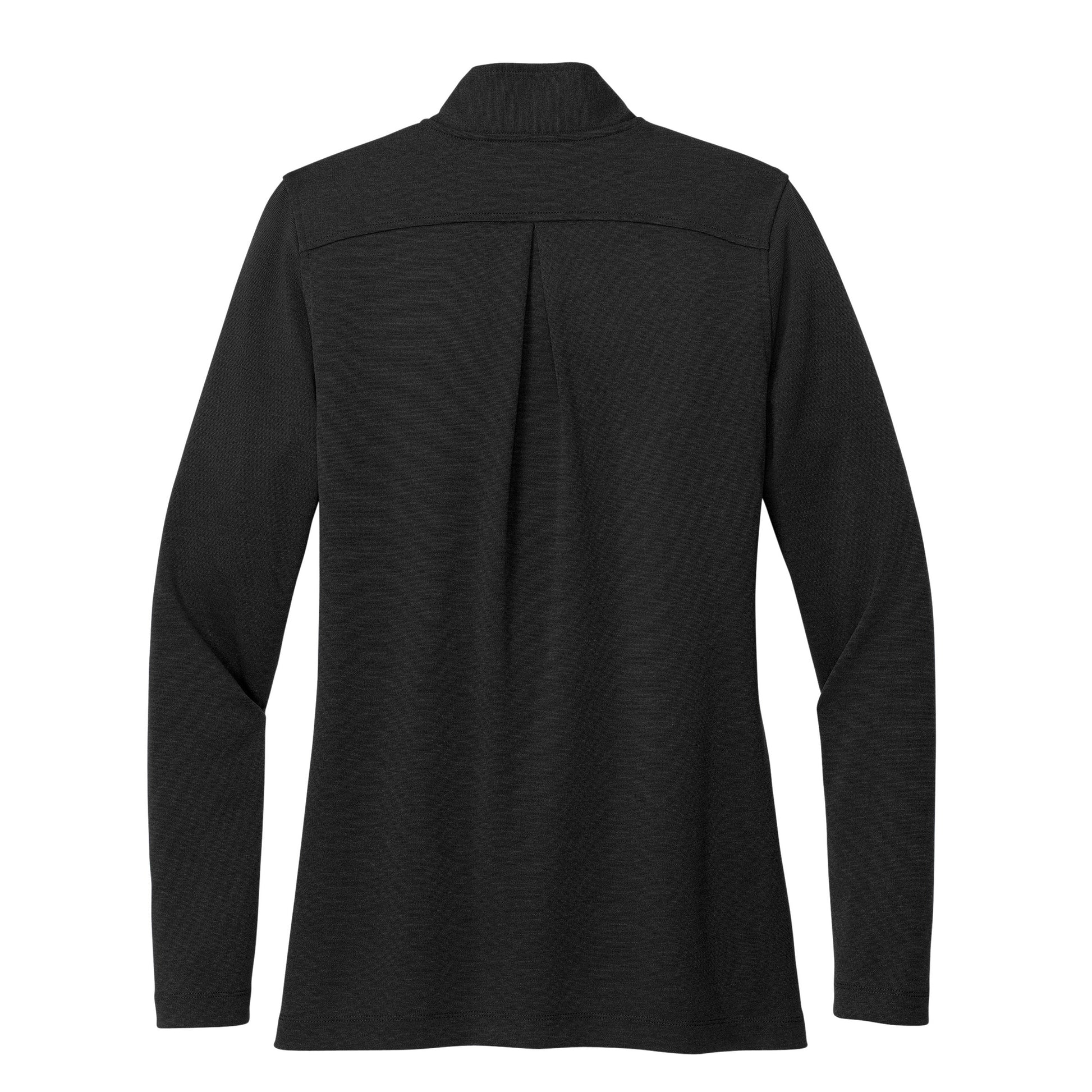 High Limit Club, Women’s Mid-Layer Stretch 1/2-Button - Black