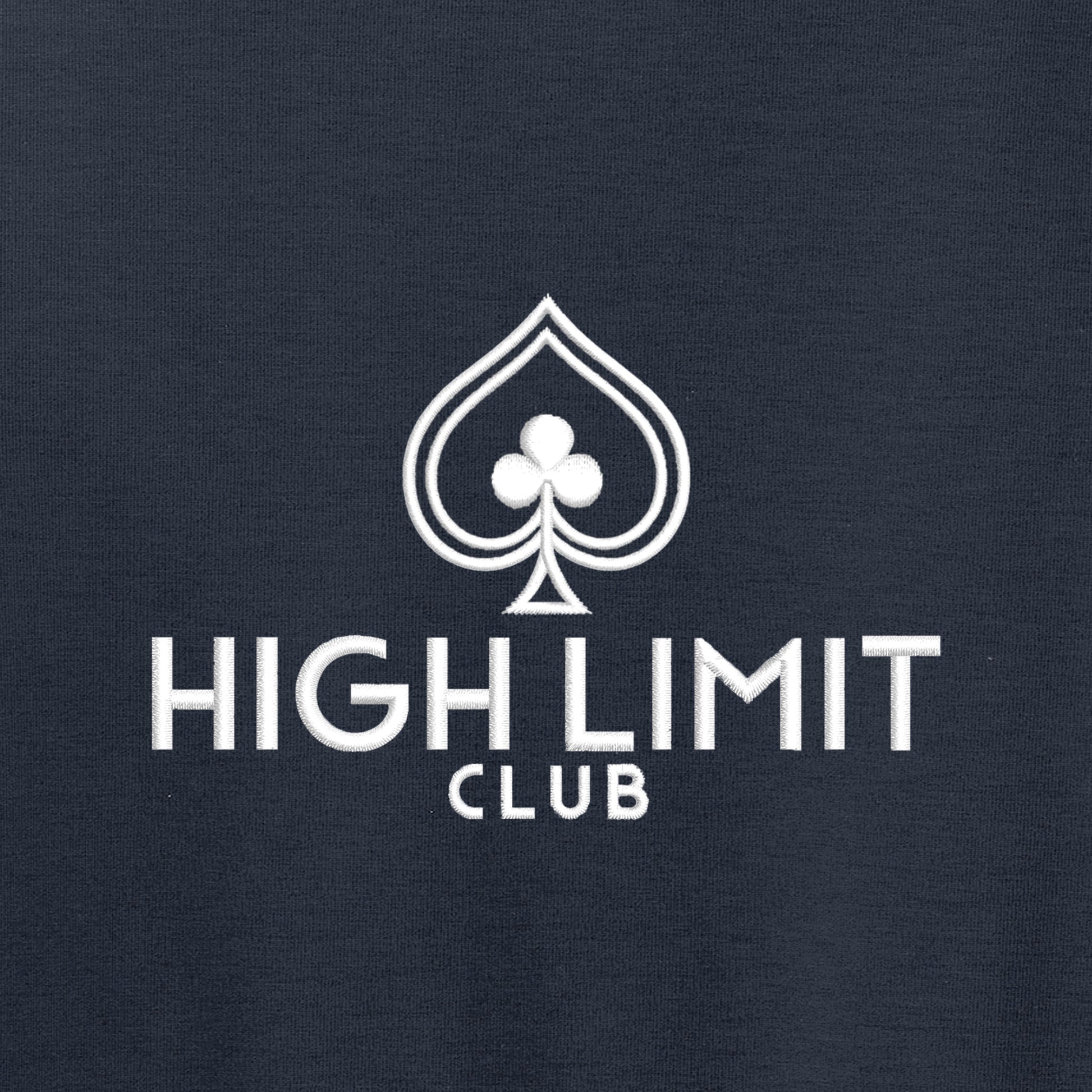 High Limit Club, Women’s Double-Knit Full-Zip - Navy