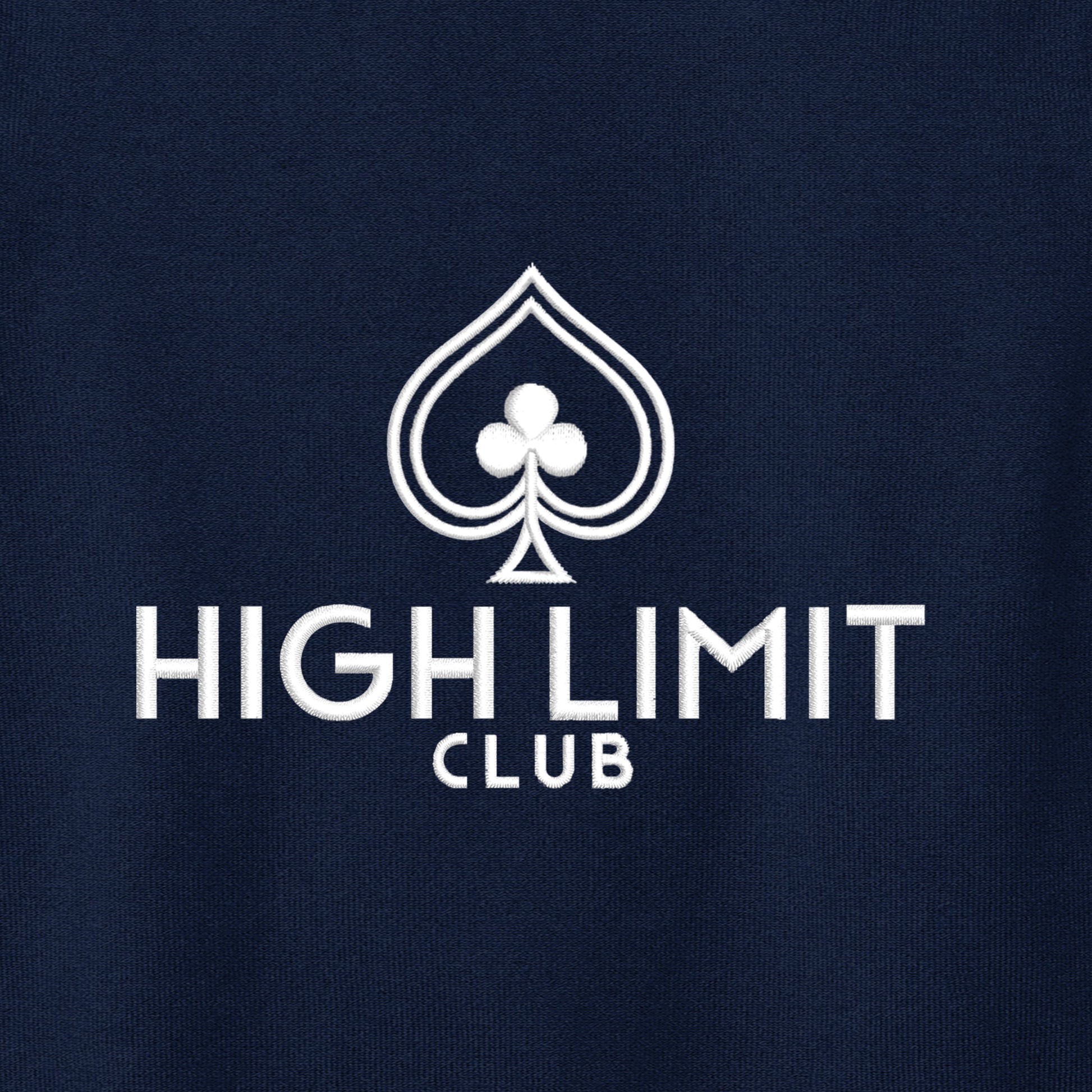 High Limit Club, Women’s Cotton Stretch Long Cardigan Sweater - Navy
