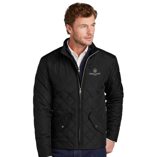High Limit Club, Quilted Jacket - Black