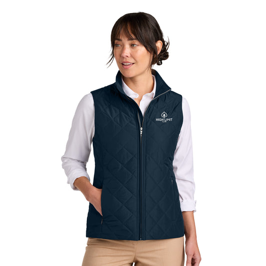 High Limit Club, Women’s Quilted Vest
