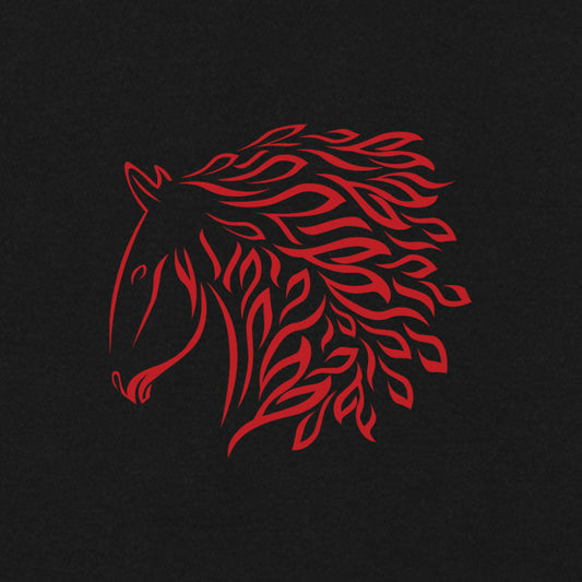 High Limit Club, Year Of The Horse, Women’s Micro Rib Baby Tee