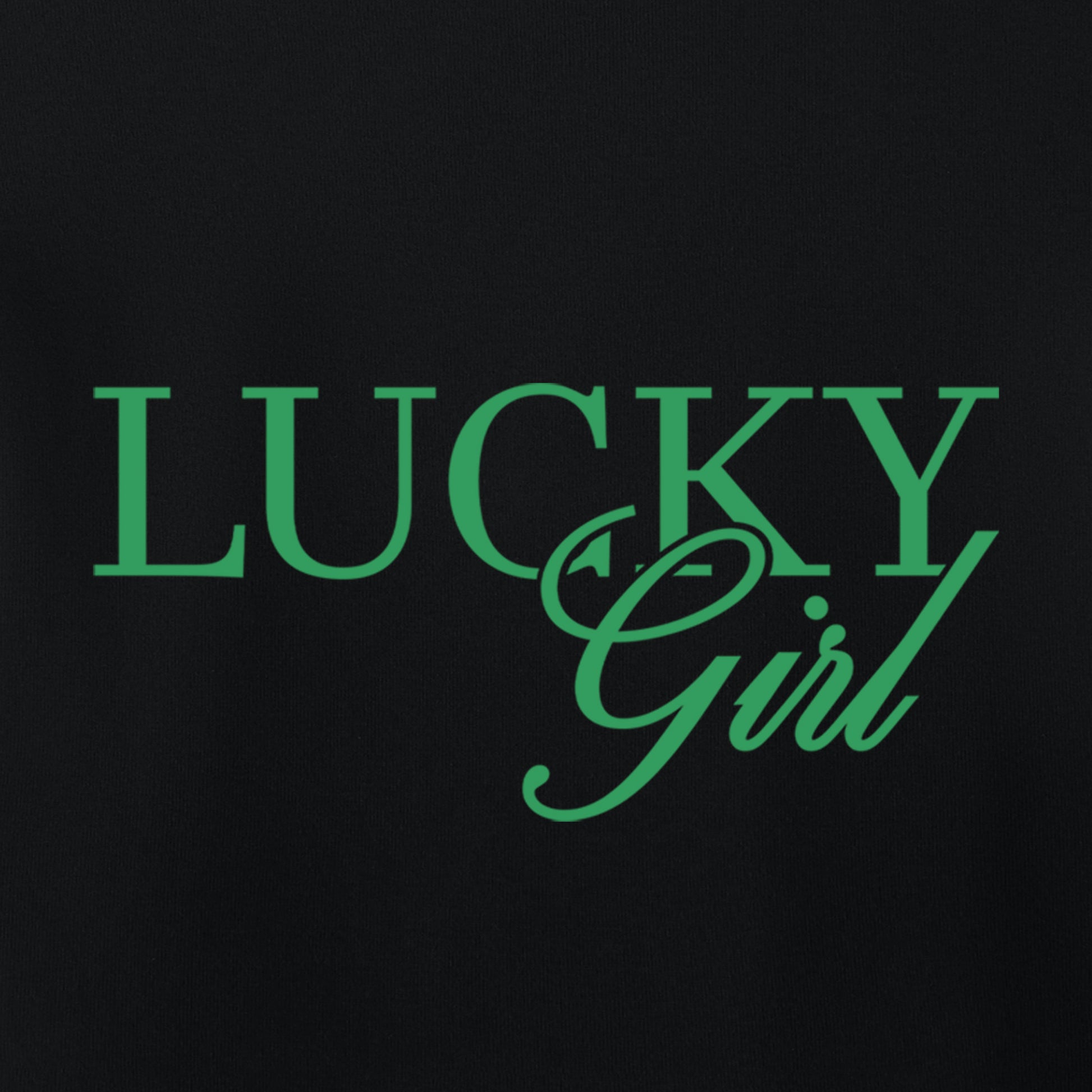 High Limit Club, Lucky Girl, Women’s Micro Rib Baby Tee