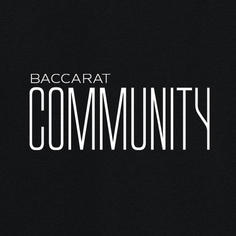 High Limit Club, Baccarat Community, Women’s Micro Rib Long Sleeve Baby T-Shirt - Black