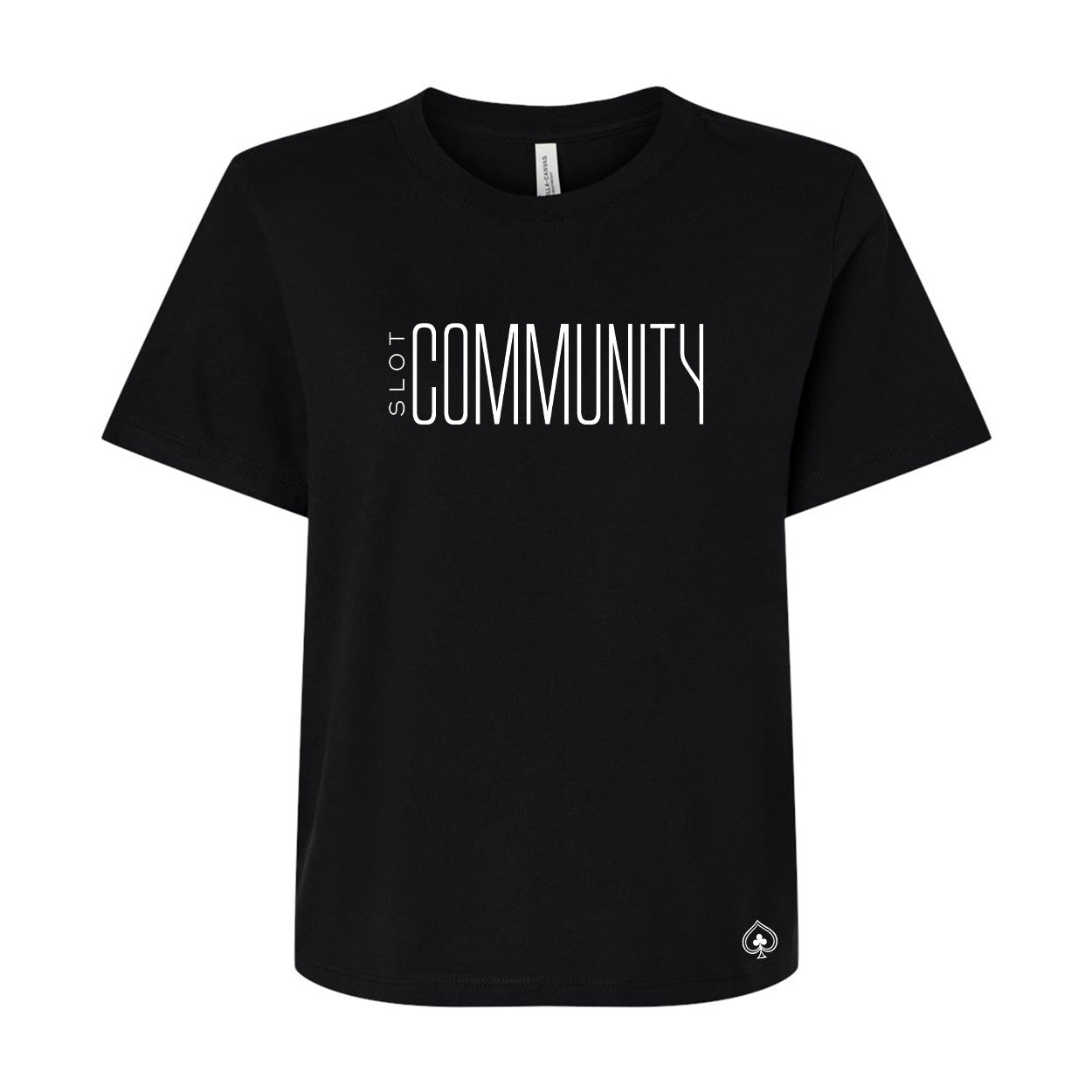 High Limit Club, Slot Community, Women's 6 oz Heavyweight T-Shirt - Black
