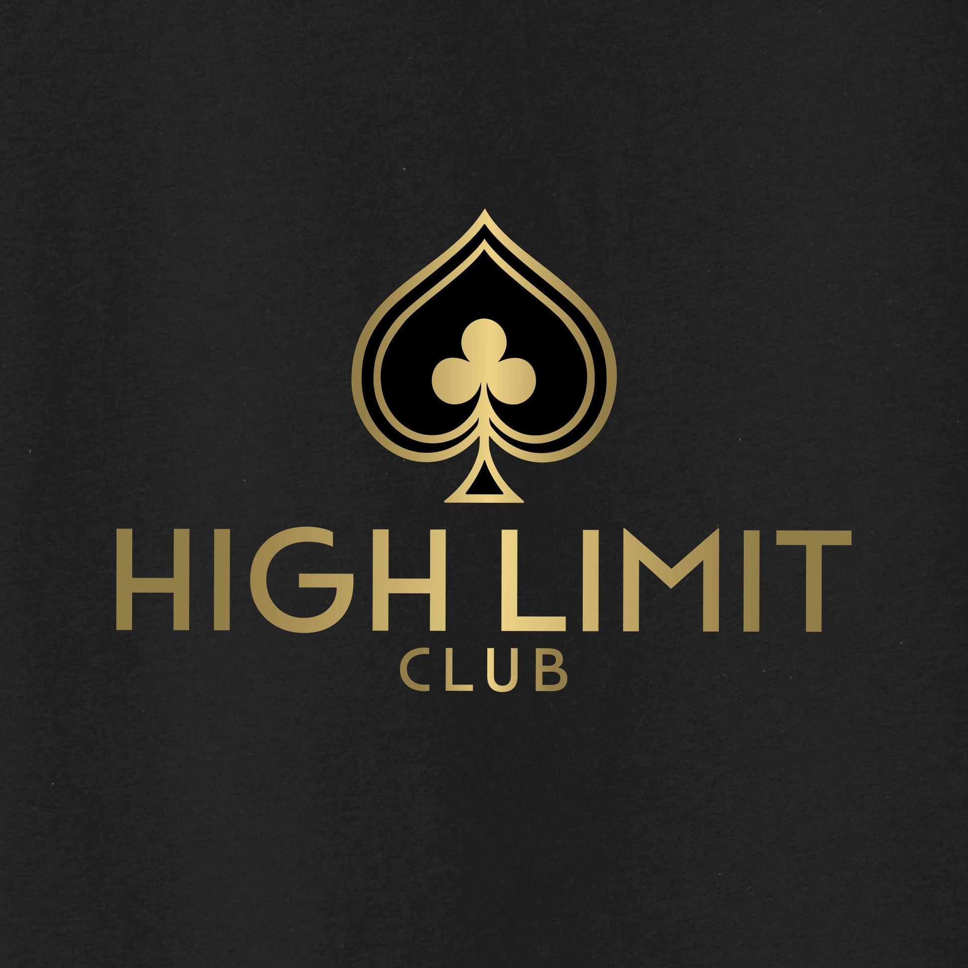 High Limit Club, BELLA+CANVAS® Women’s Relaxed Jersey Short Sleeve V-Neck Tee - Black