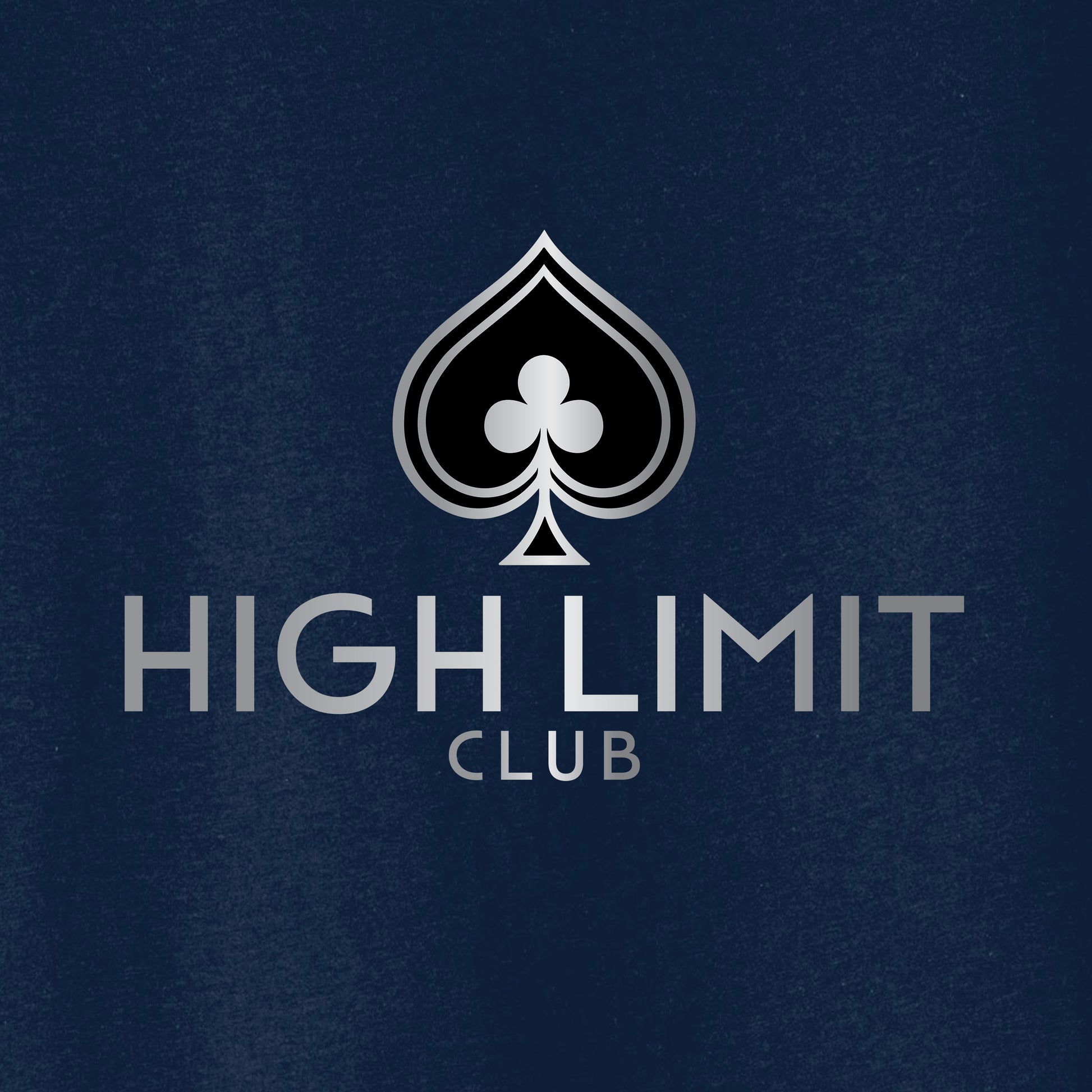High Limit Club, BELLA+CANVAS® Women’s Relaxed Jersey Short Sleeve V-Neck Tee - Navy