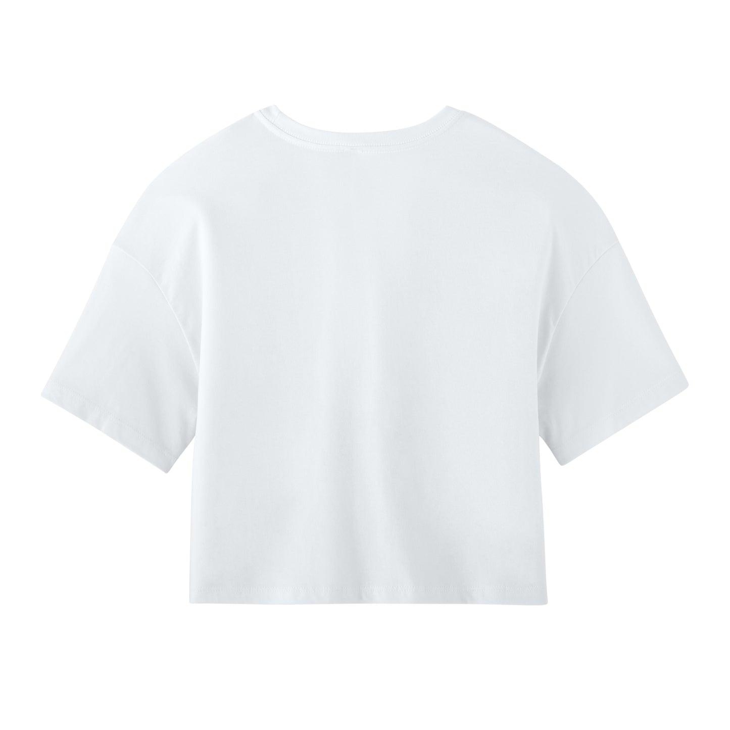 High Limit Club, Cherry Slots, Women’s Jersey Crop Tee - White