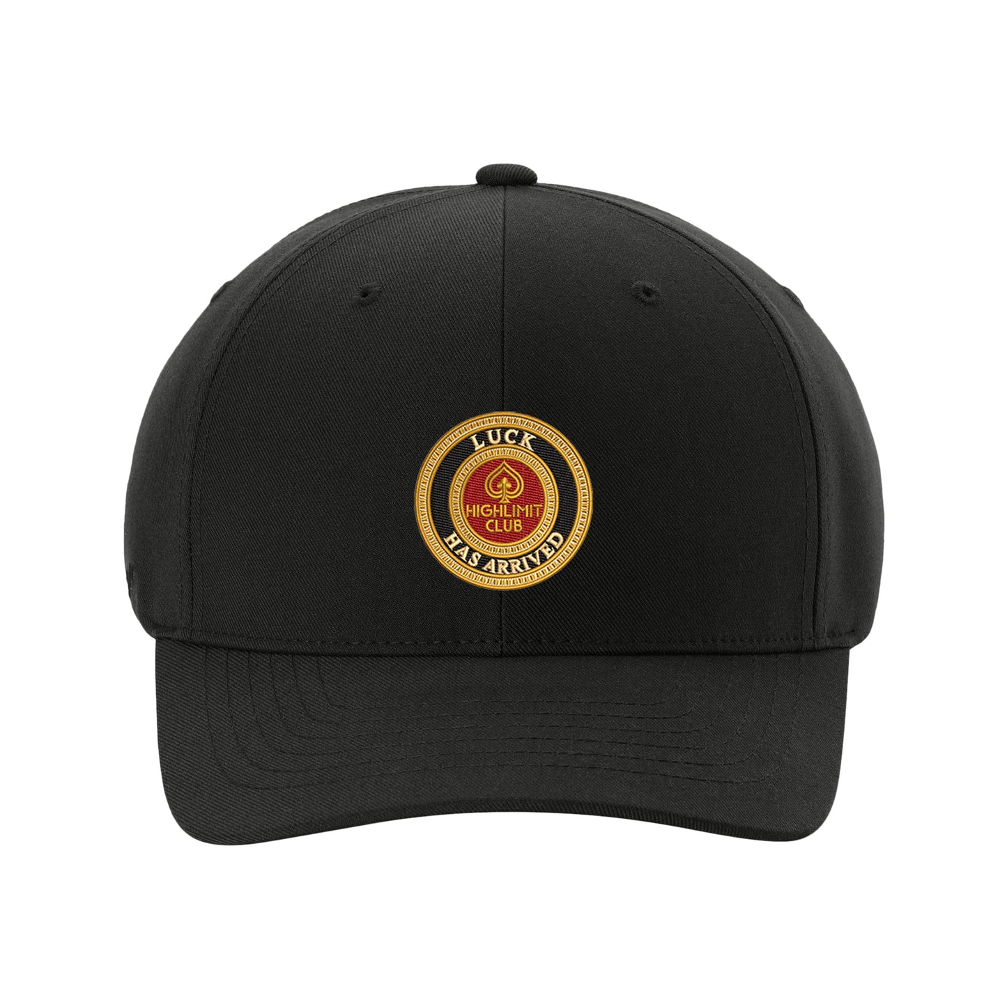 Luck Has Arrived, Flexfit Cap - Black