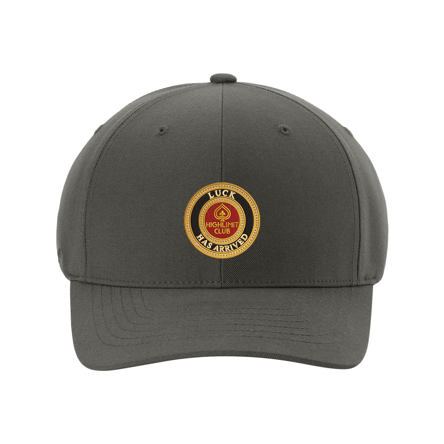 Luck Has Arrived, Flexfit Cap - Grey