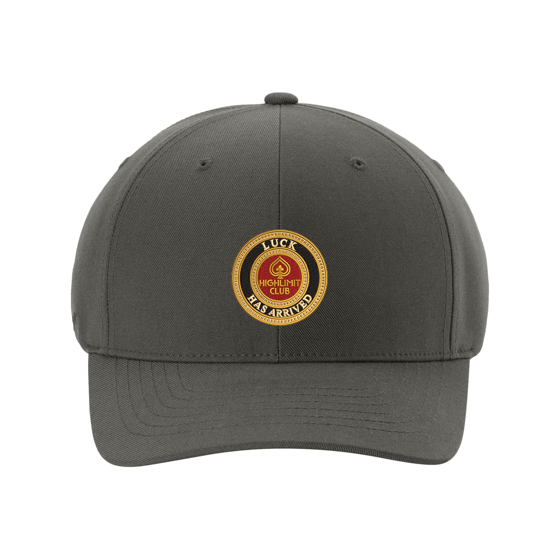 Luck Has Arrived, Flexfit Cap - Grey