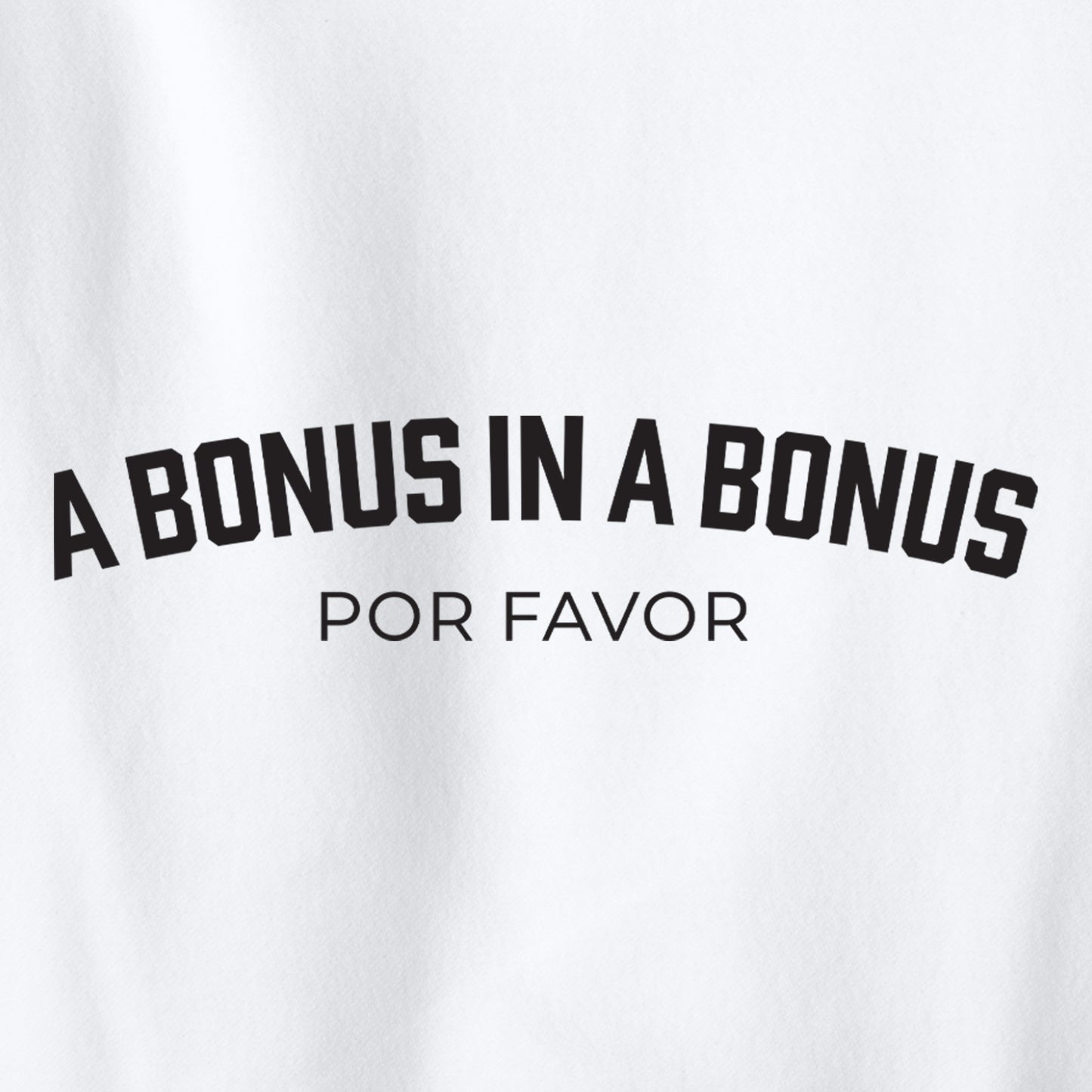 High Limit Club, "A Bonus in a Bonus Por Favor" Perfect Weight® Fleece Hoodie