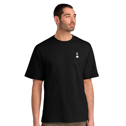 High Limit Club, Ace of Spades, Heavyweight Tee - Black