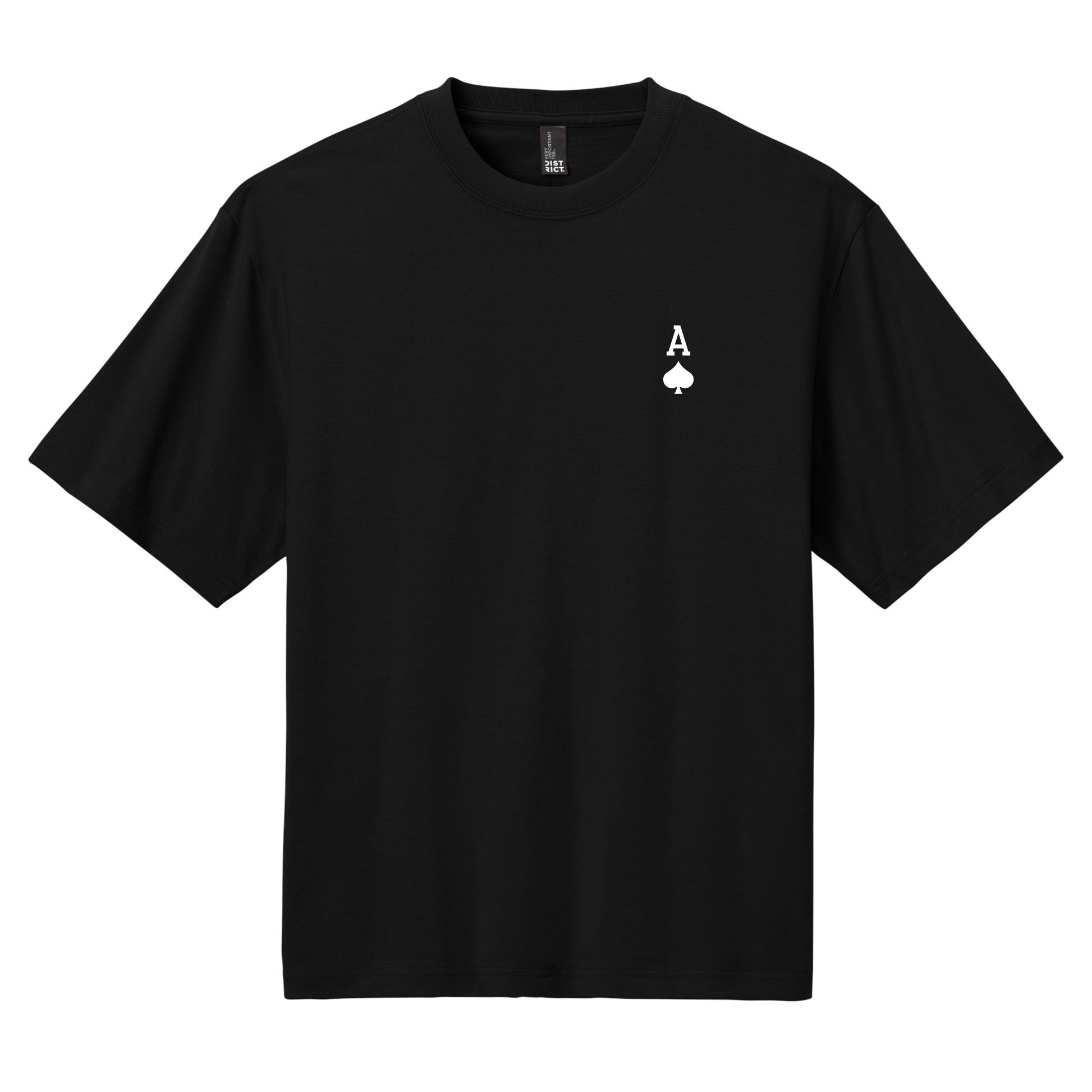 High Limit Club, Ace of Spades, Heavyweight Tee - Black