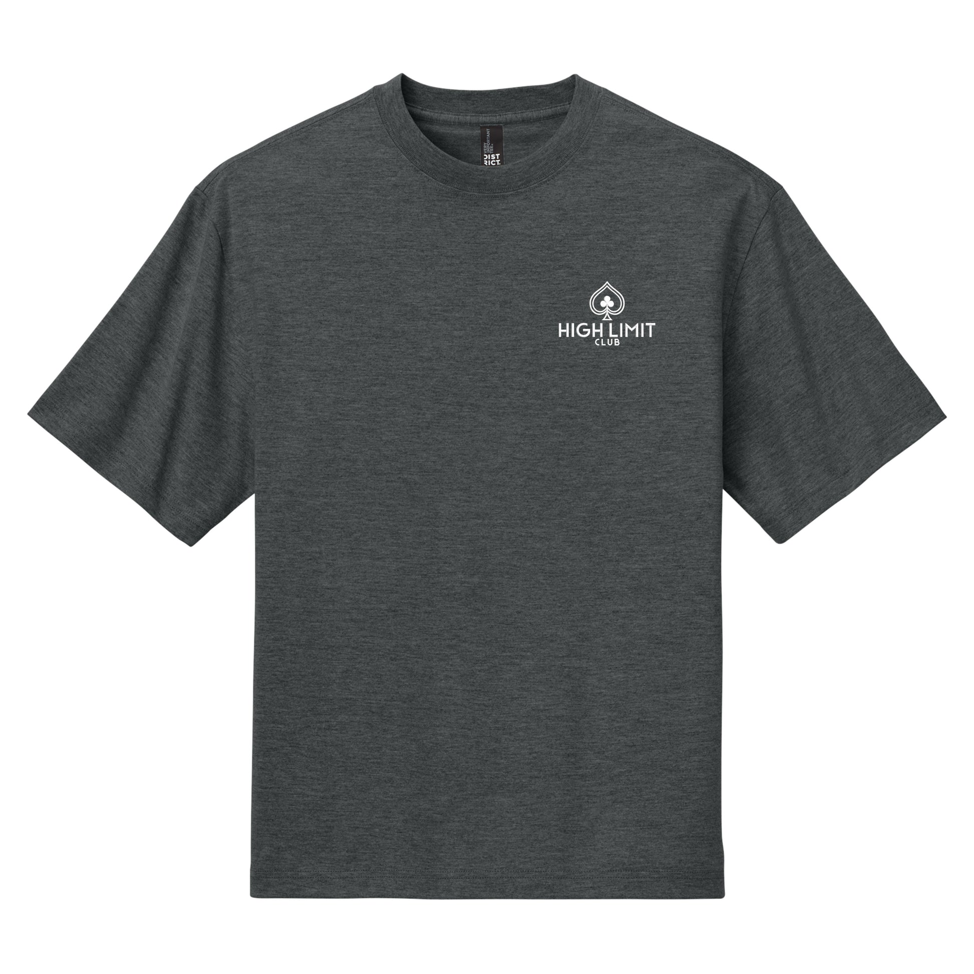 High Limit Club, Heavyweight Tee - Grey