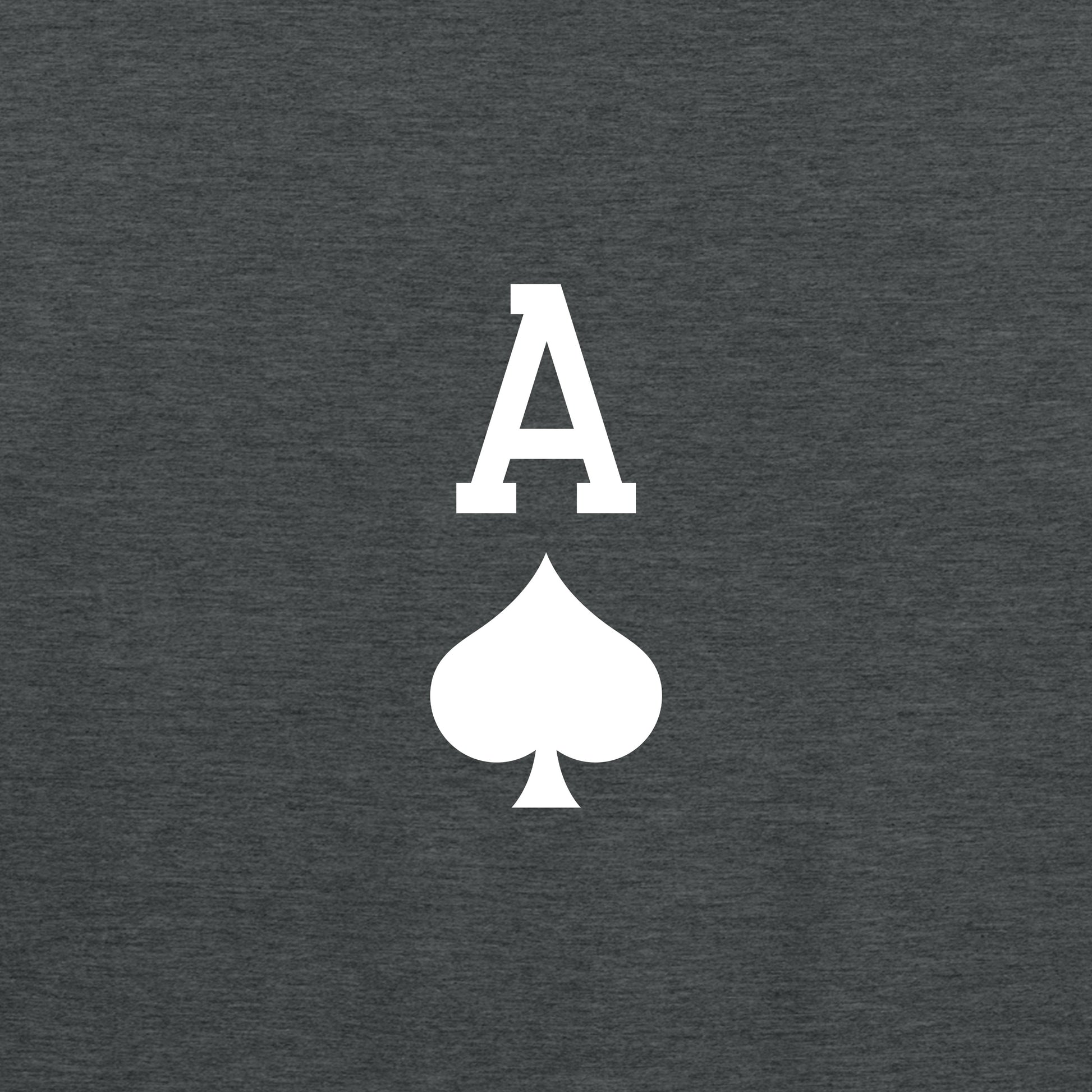 High Limit Club, Ace of Spades, Heavyweight Tee - Grey