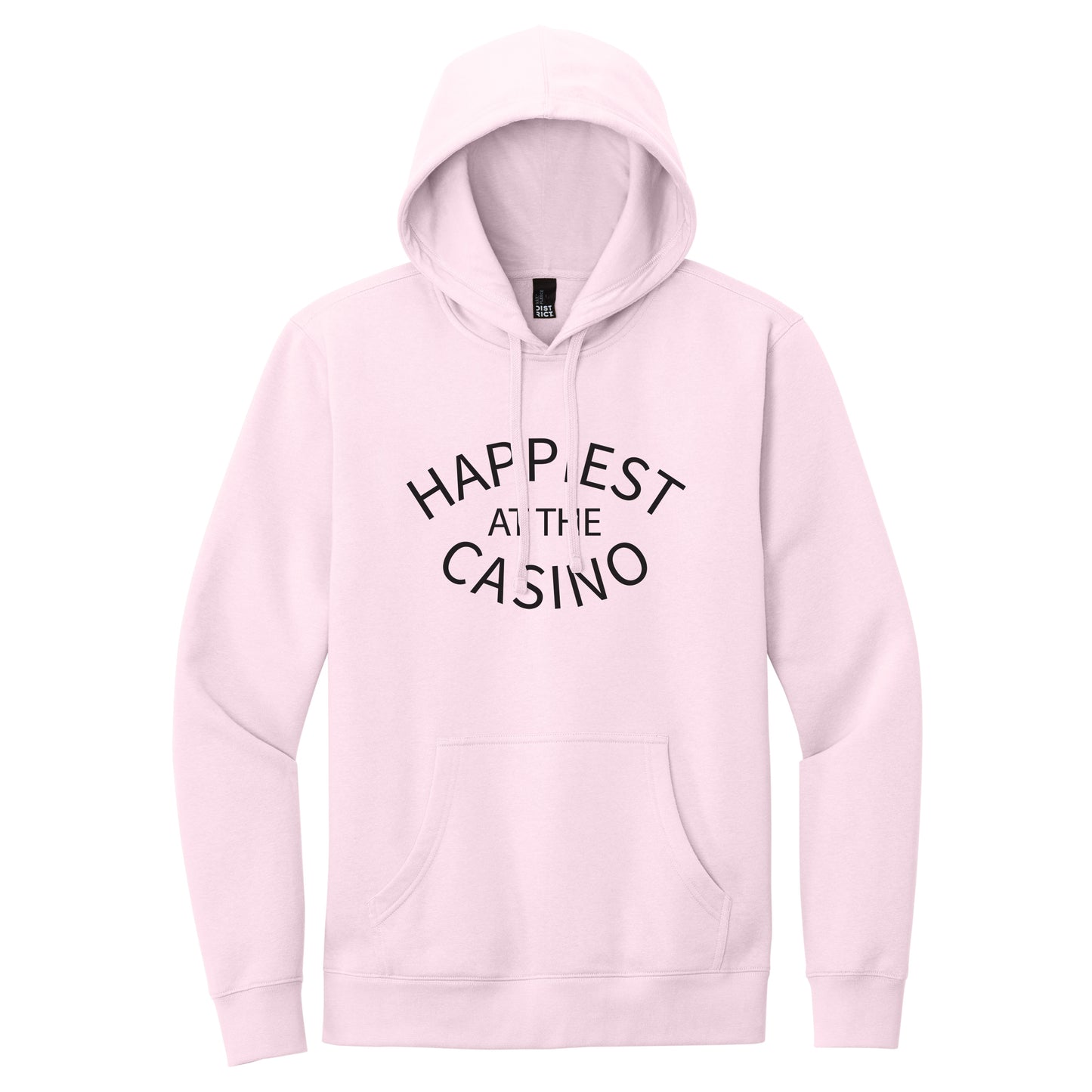 High Limit Club, "Happiest at the Casino," Fleece Hoodie