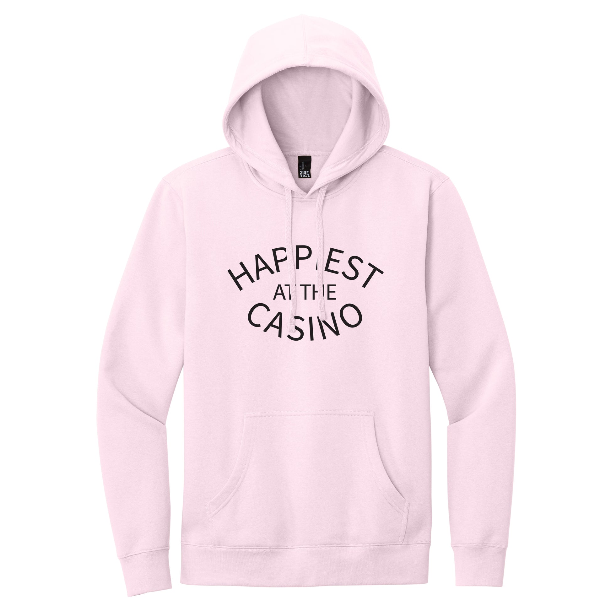 High Limit Club, "Happiest at the Casino," Fleece Hoodie