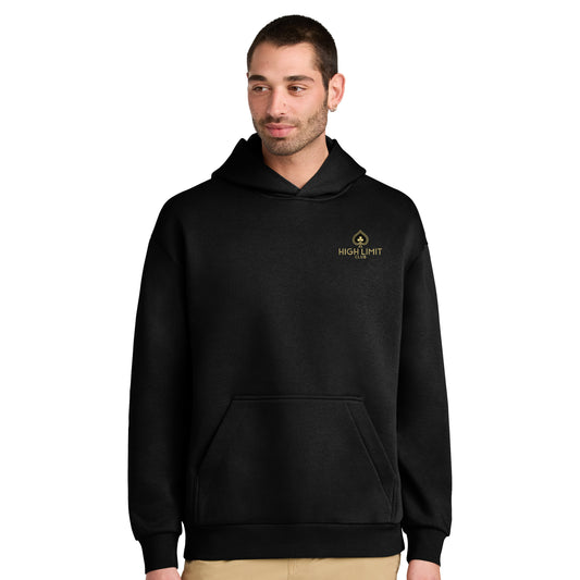 High Limit Club, Heavyweight Fleece Hoodie - Black