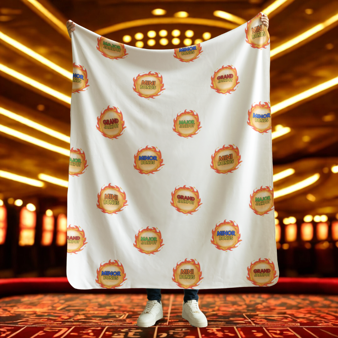 "Grand, Major, Minor, Mini", Dragon Fireball - Velveteen Plush Blanket