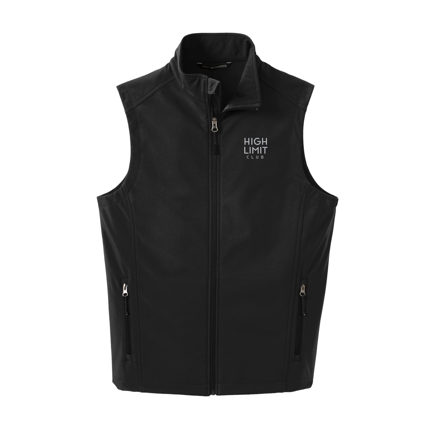 The Citadel, Raised HLC Logo , Soft Shell Vest - Black