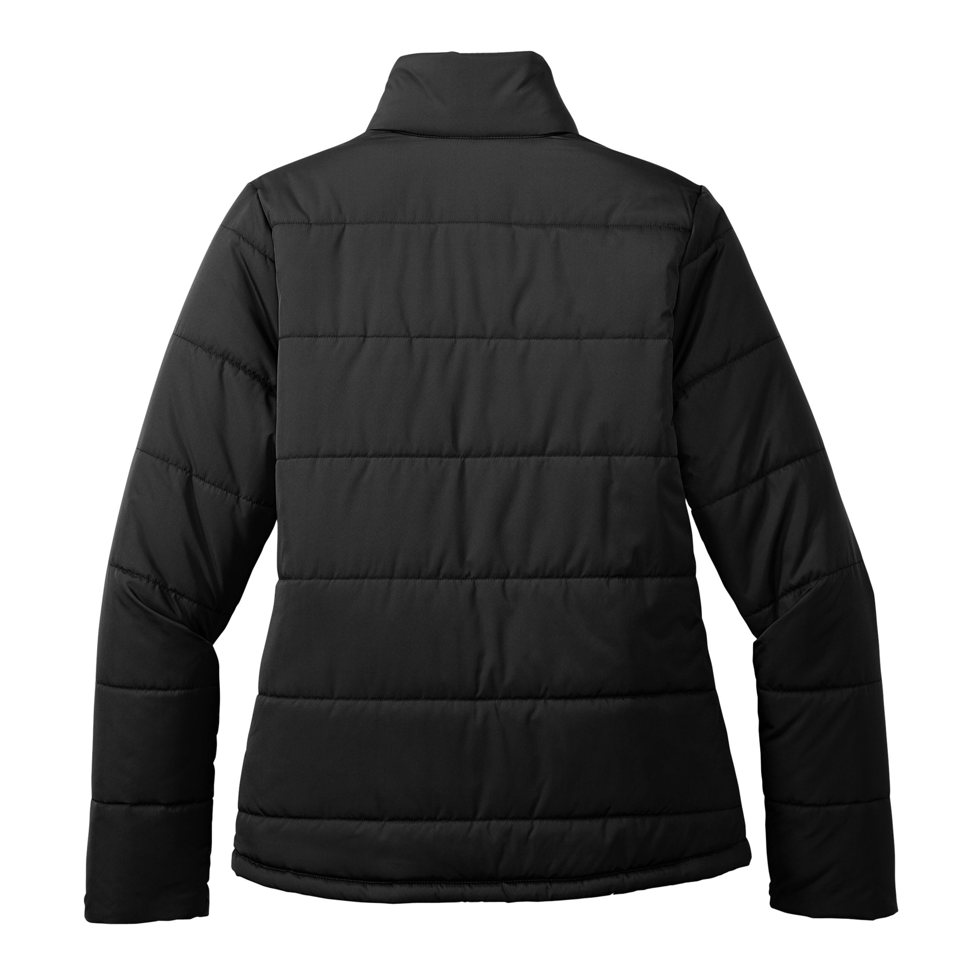 High Limit Club, HLC Stack Logo, Port Authority® Women's Puffer Jacket - Black