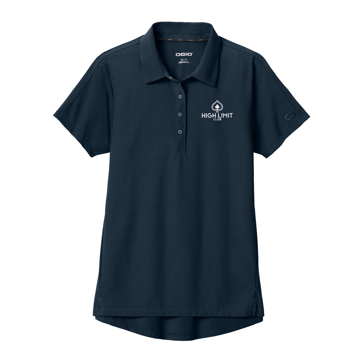 High Limit Club, Women’s Envision Polo - Navy