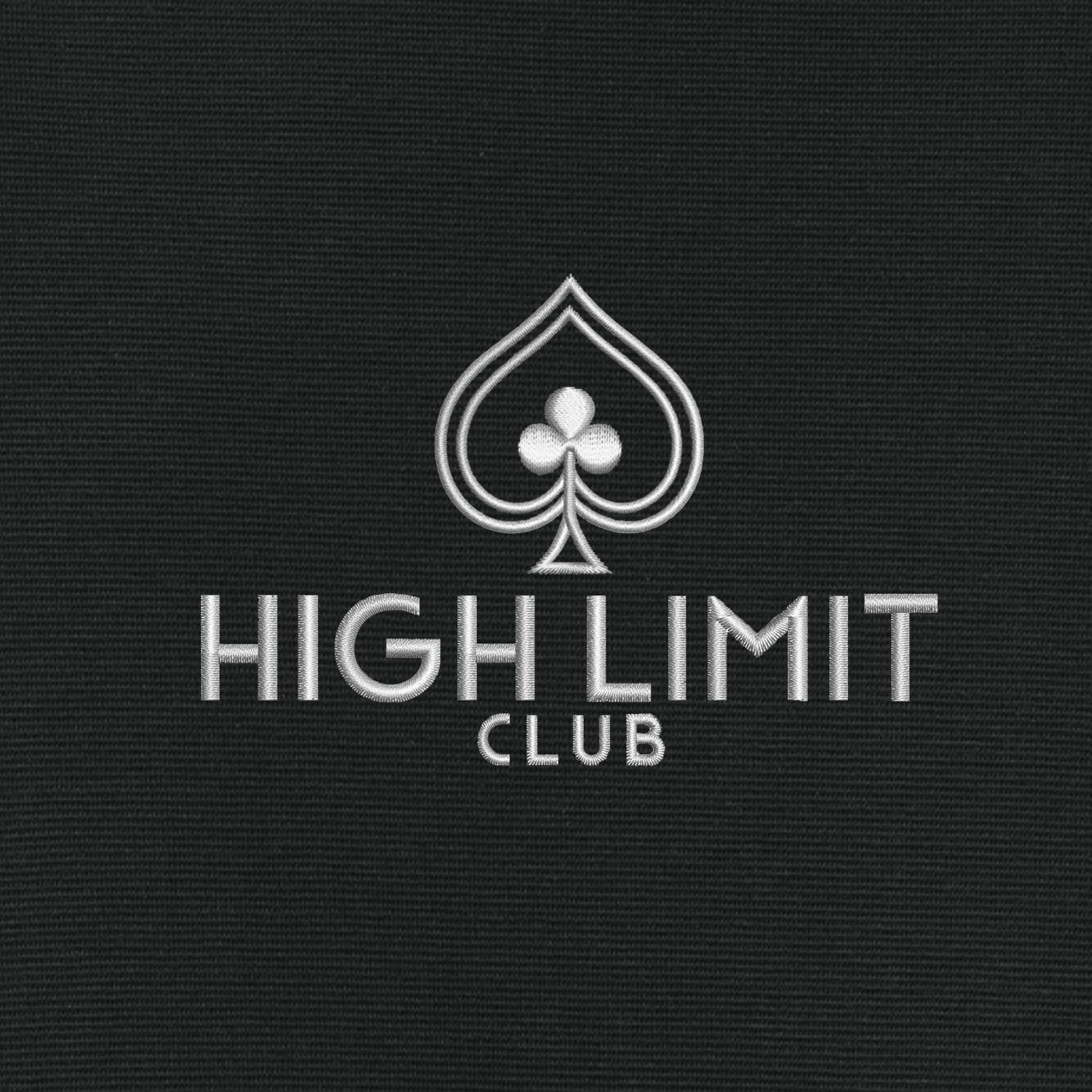 High Limit Club, Linear Texture 1/4-Zip Sweater- black