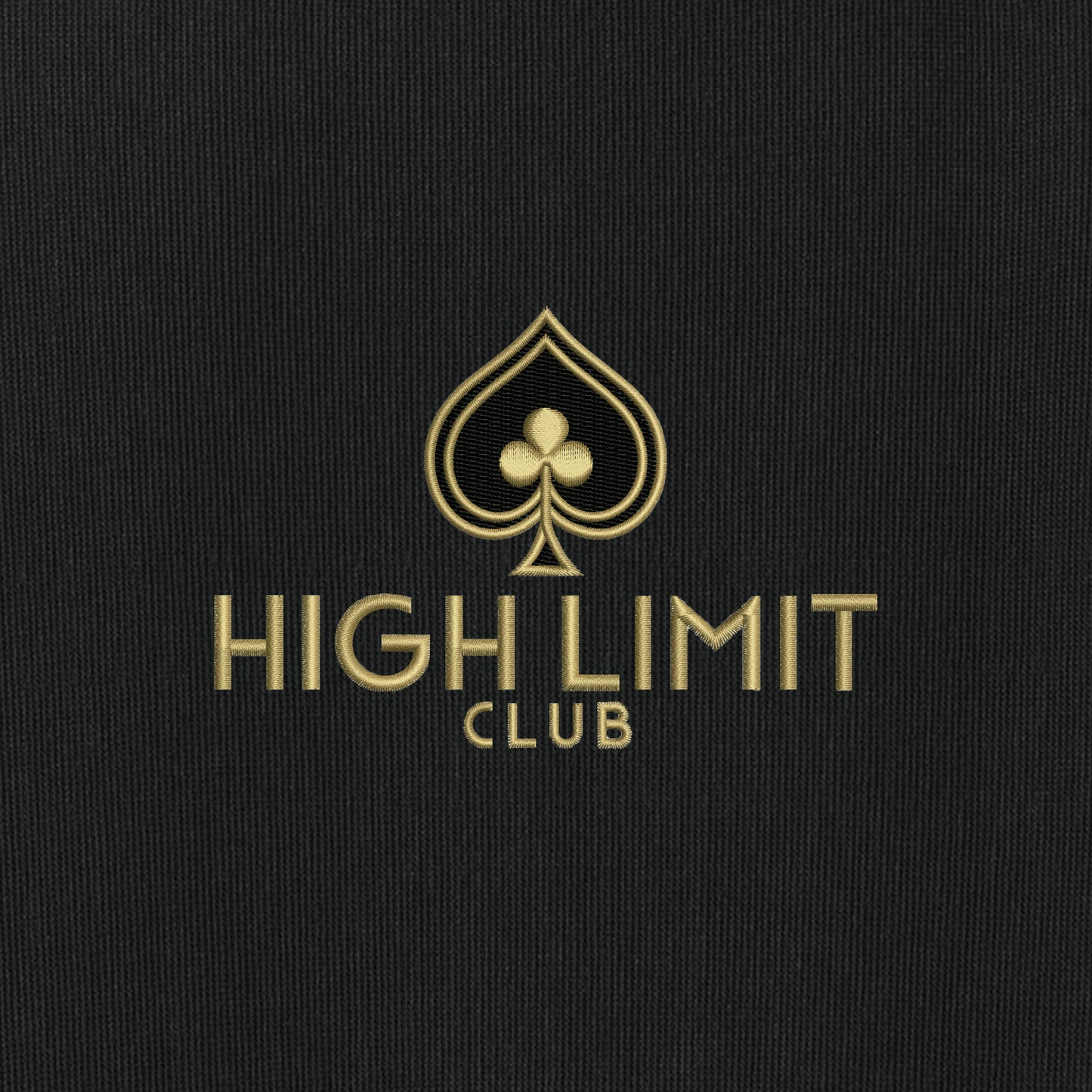 High Limit Club, Women’s Linear Texture 1/4-Zip - Black