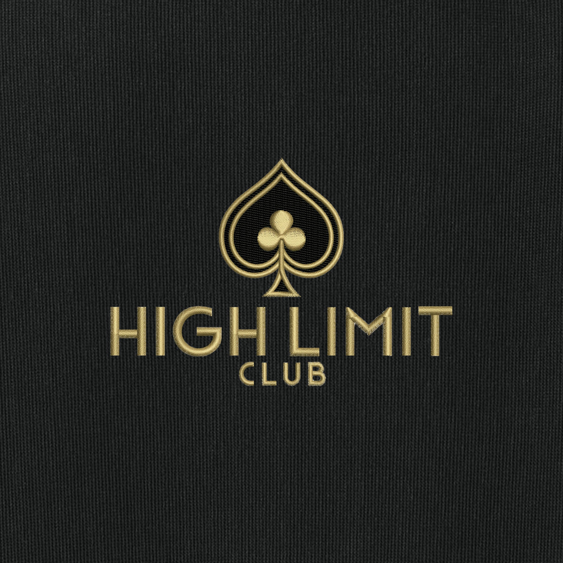 High Limit Club, Women’s Linear Texture 1/4-Zip - Black