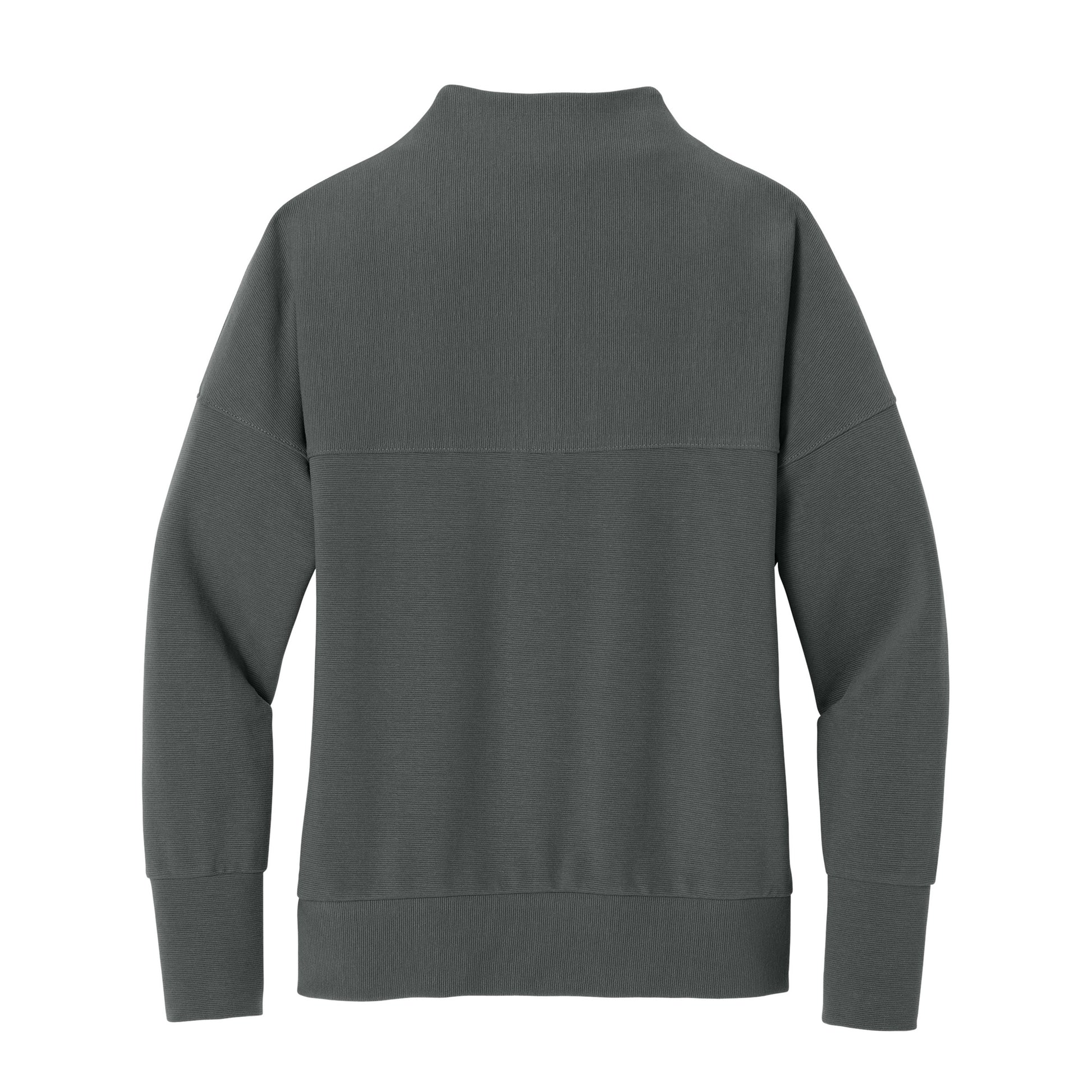 High Limit Club, Women’s Linear Texture 1/4-Zip - Gray