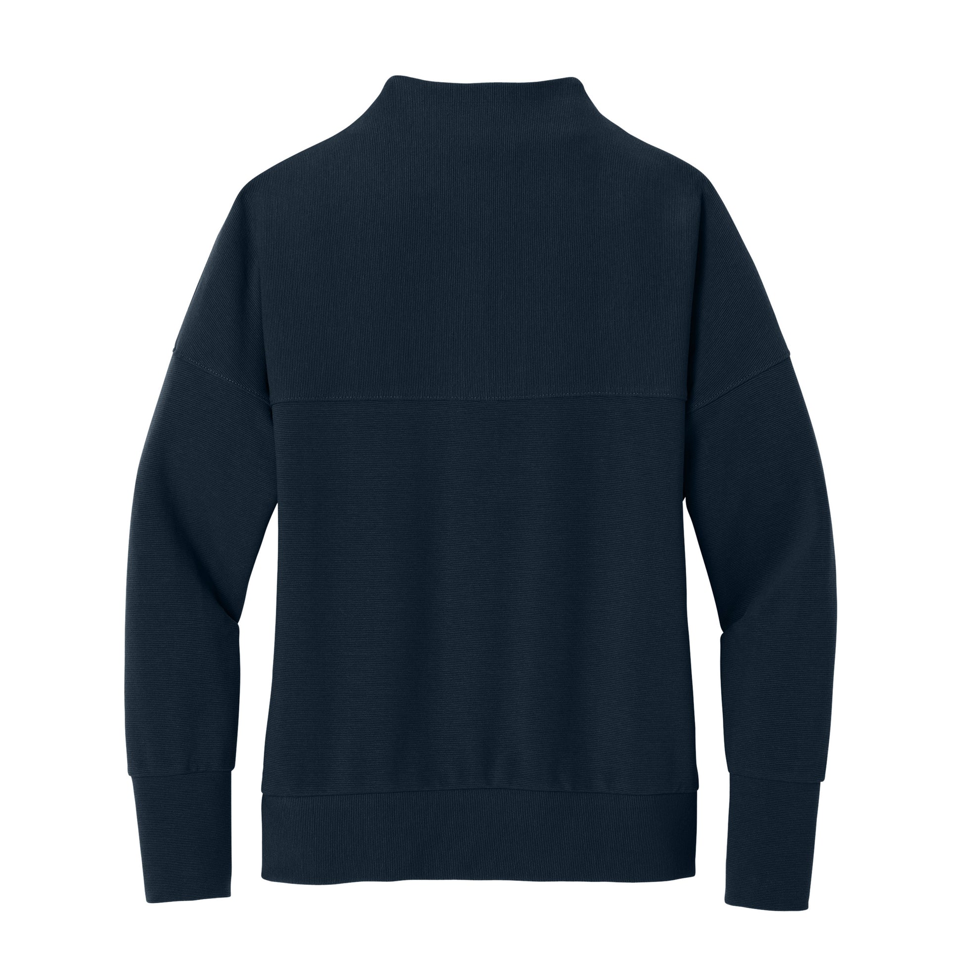 High Limit Club, Women’s Linear Texture 1/4-Zip - Navy