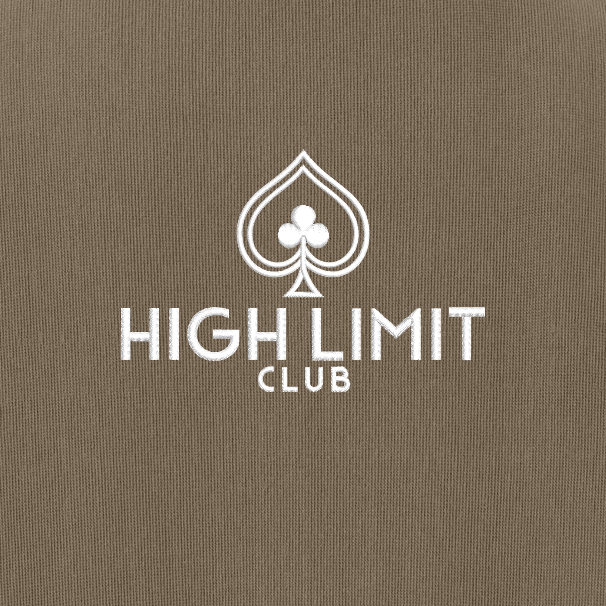 High Limit Club, Women’s Linear Texture 1/4-Zip - Beige