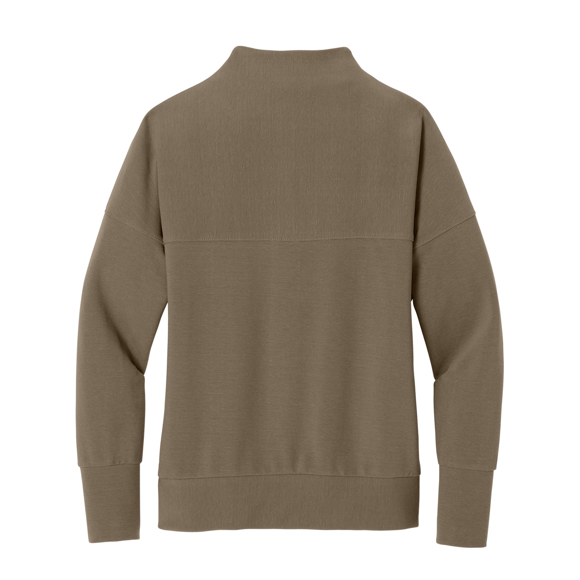 High Limit Club, Women’s Linear Texture 1/4-Zip - Beige