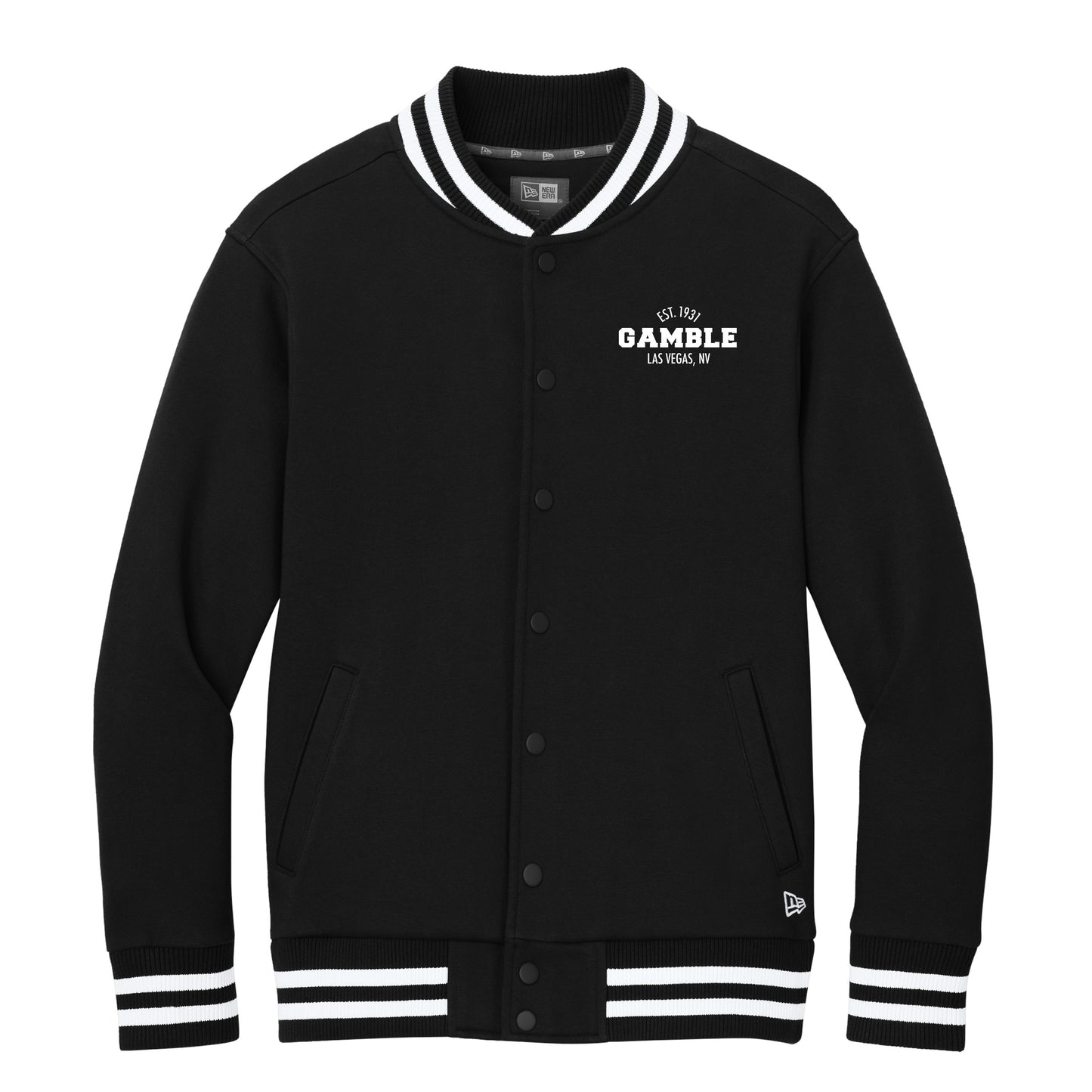 High Limit Club, Gamble, Las Vegas, Est. 1931, Varsity Heavyweight Fleece Jacket