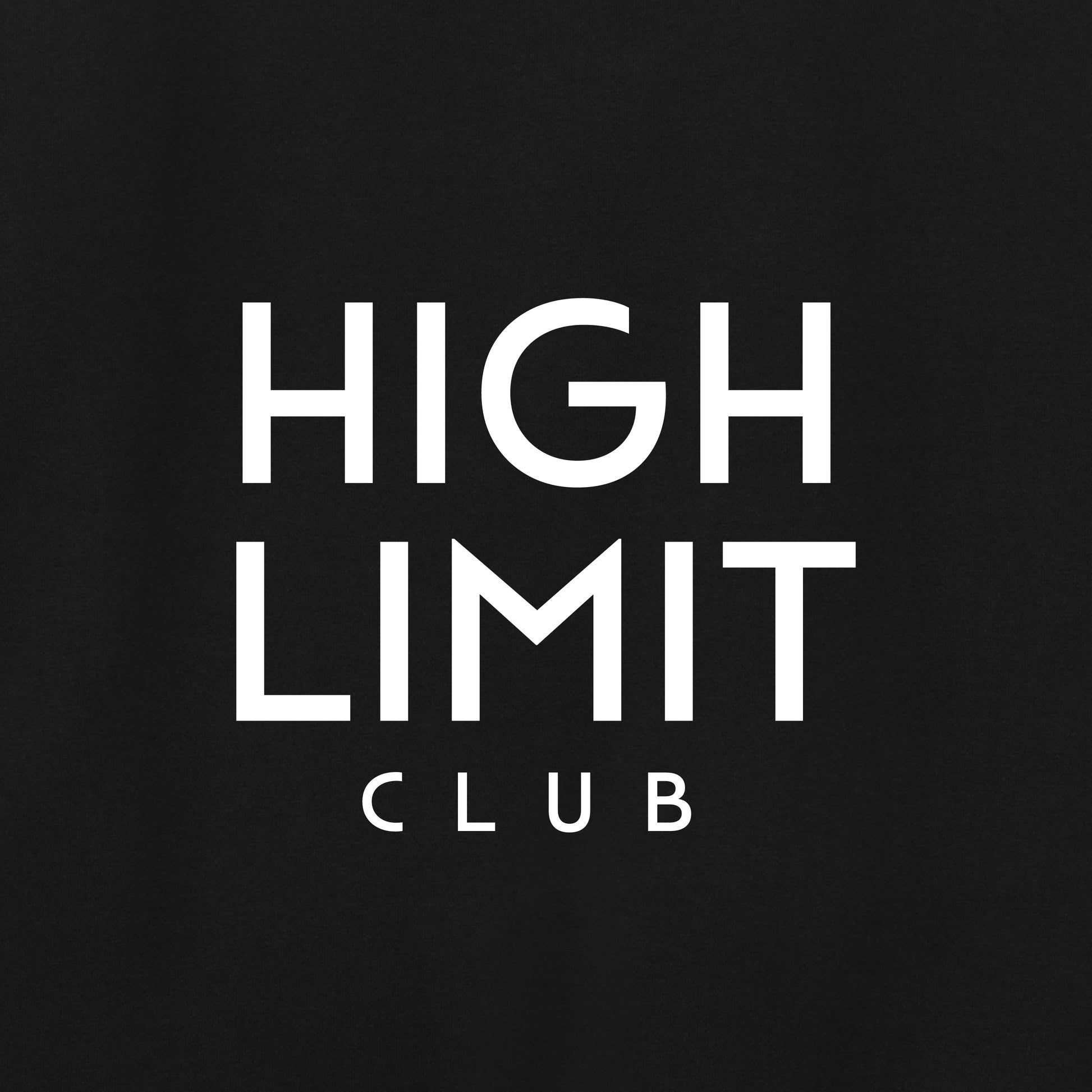 High Limit Club, Stack Logo, Varsity Heavyweight Fleece Jacket