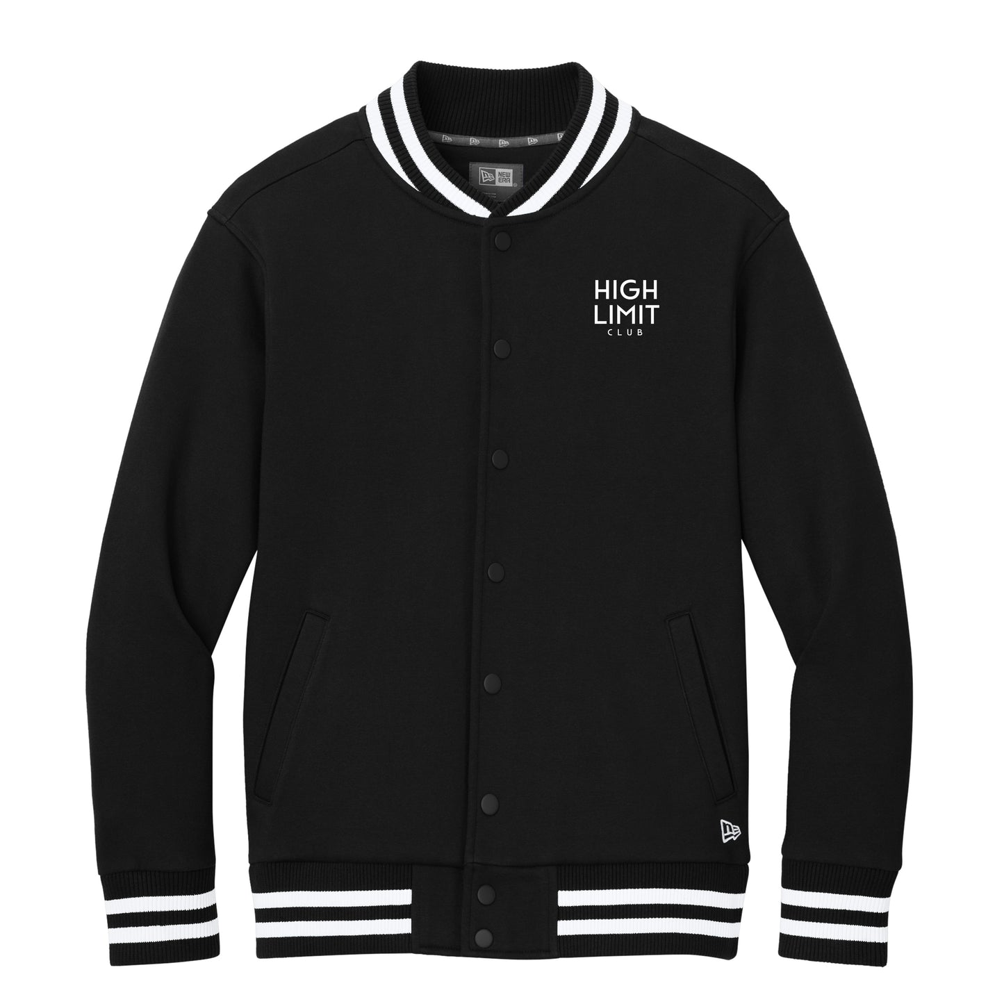 High Limit Club, Stack Logo, Varsity Heavyweight Fleece Jacket