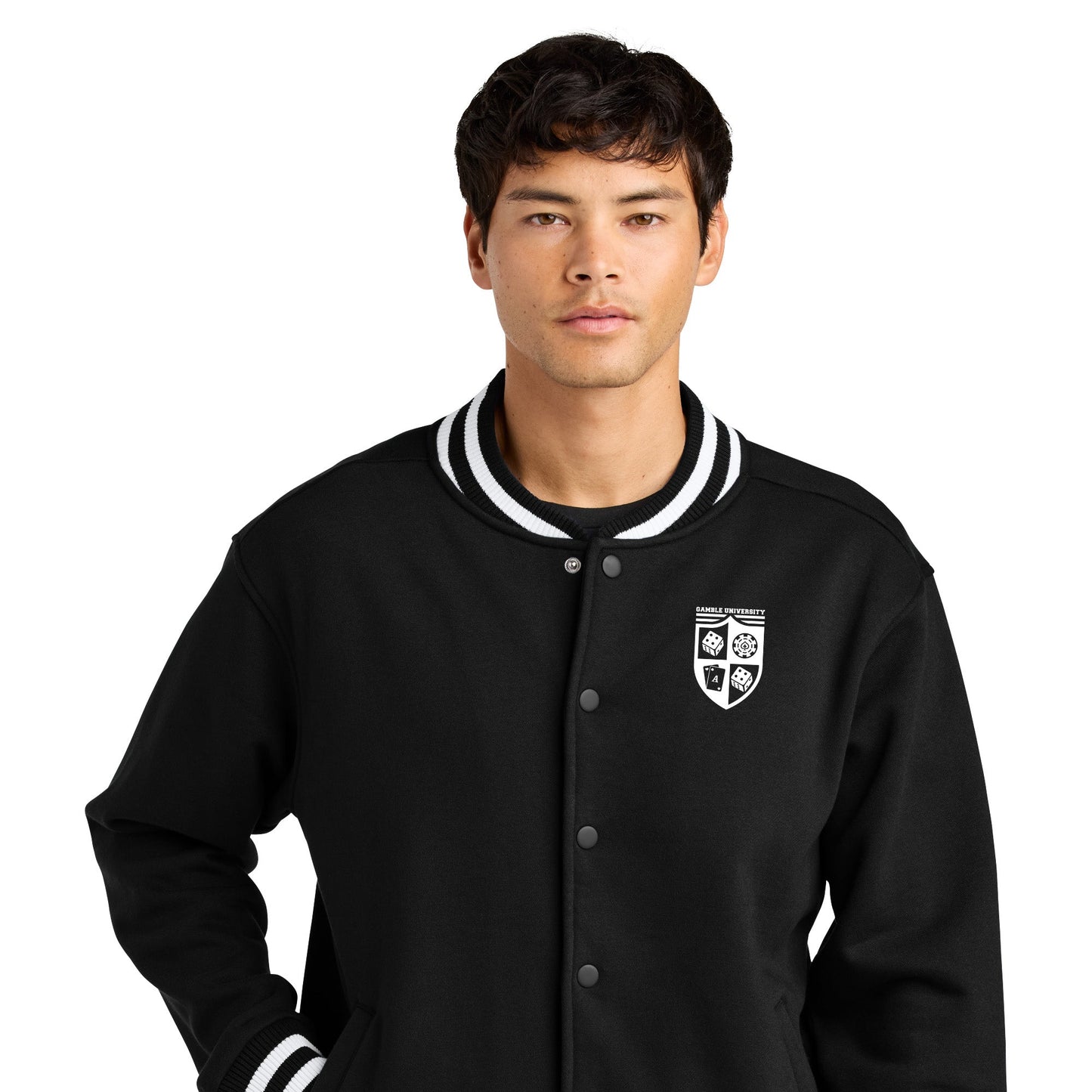 High Limit Club, Gamble University, Game Crest, Varsity Heavyweight Fleece Jacket