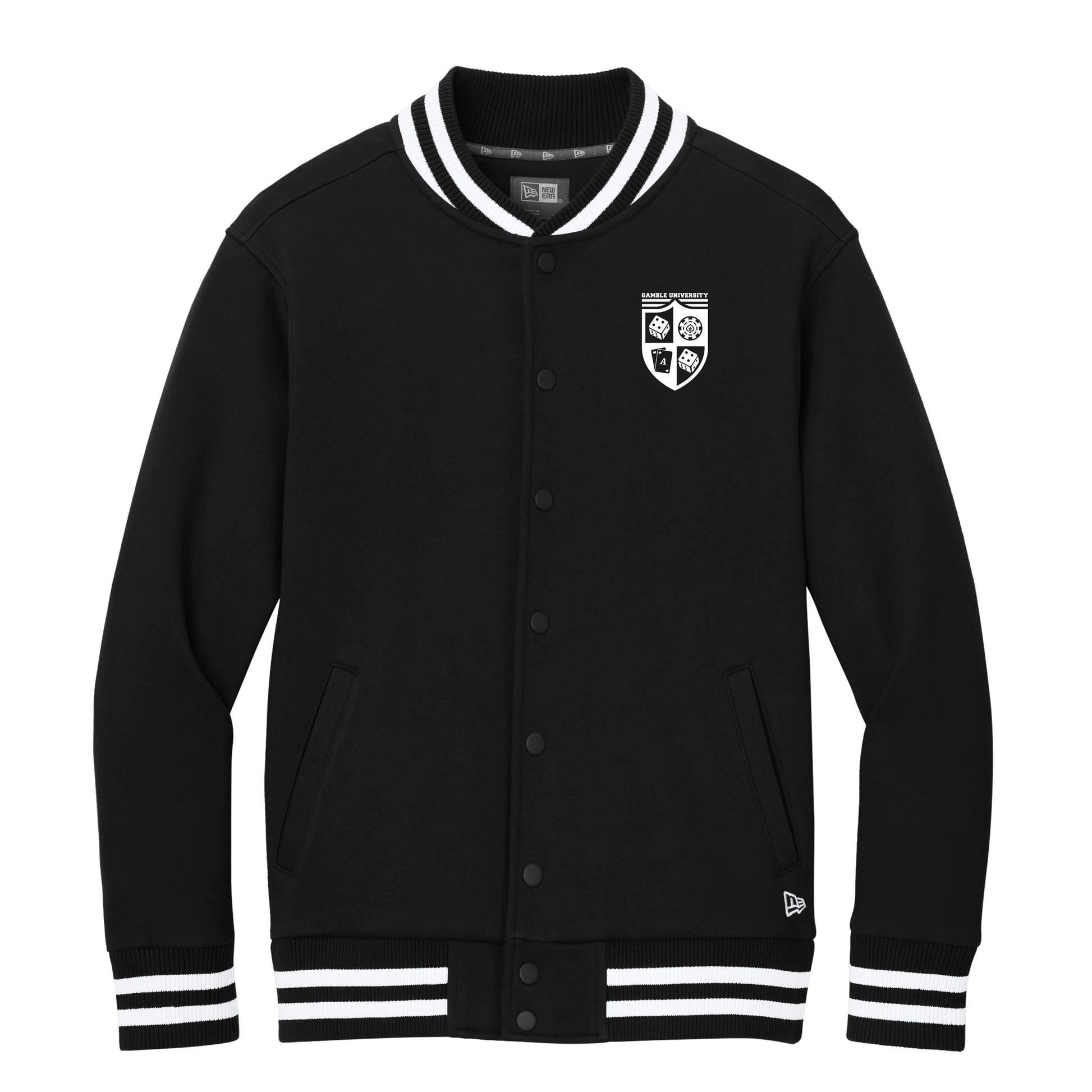 High Limit Club, Gamble University, Game Crest, Varsity Heavyweight Fleece Jacket