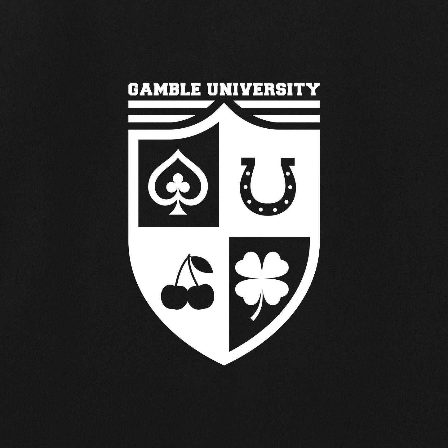 High Limit Club, Gamble University, Lucky Crest, Varsity Heavyweight Fleece Jacket