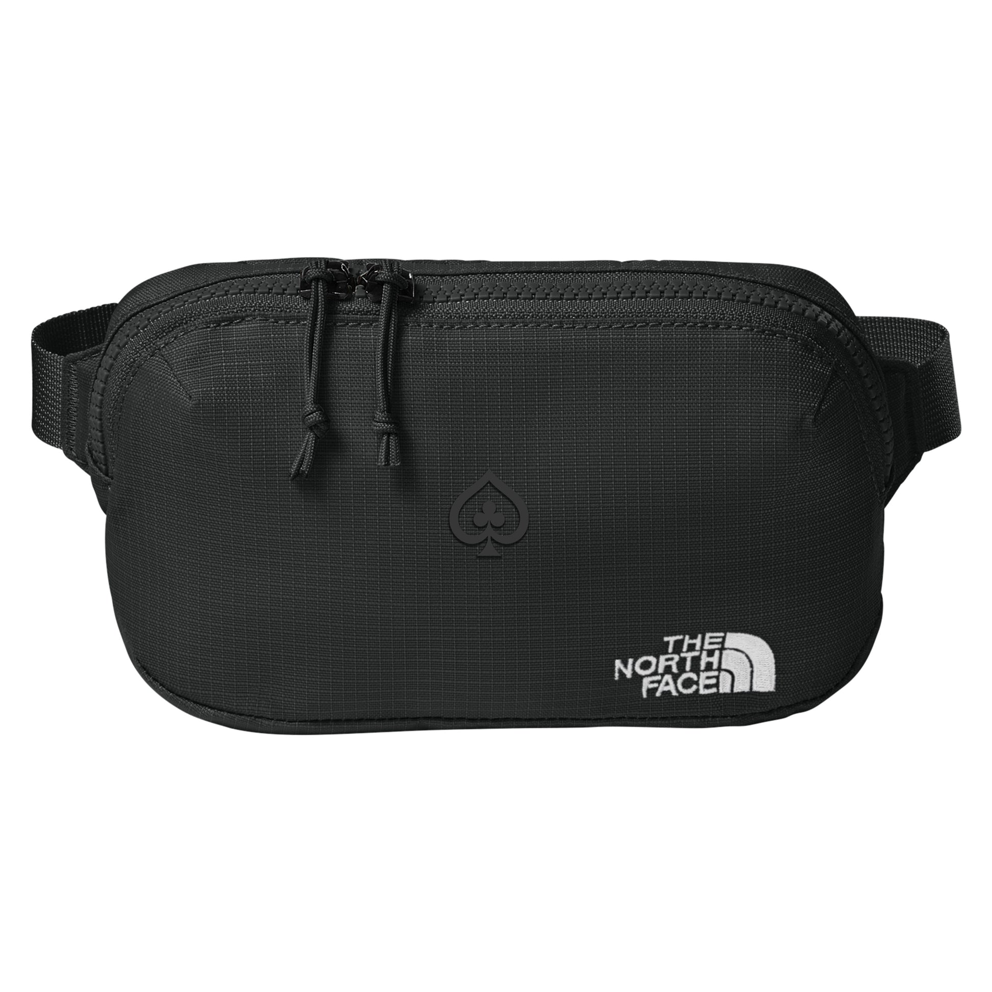 High Limit Club, 3D Effect Vinyl, The North Face® 1L Travel Hip Pack - Black
