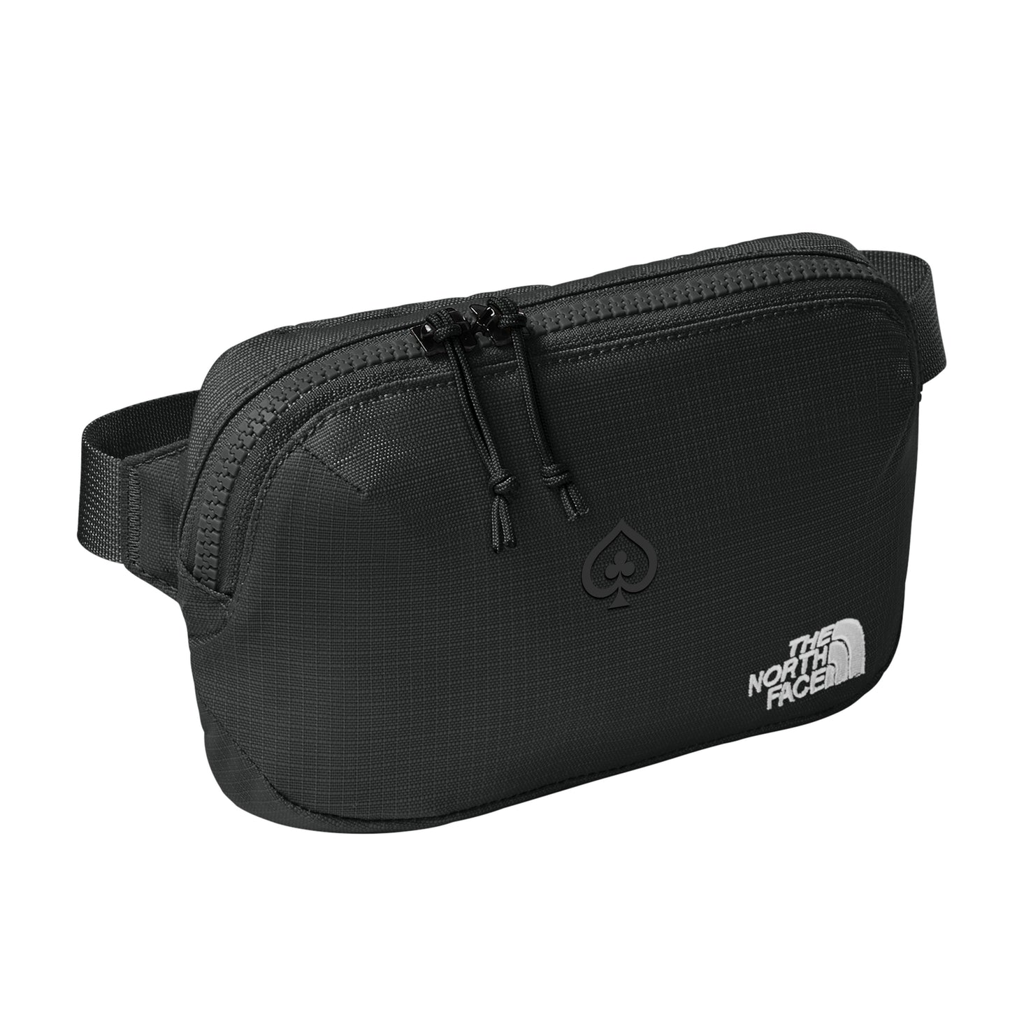 High Limit Club, 3D Effect Vinyl, The North Face® 1L Travel Hip Pack - Black