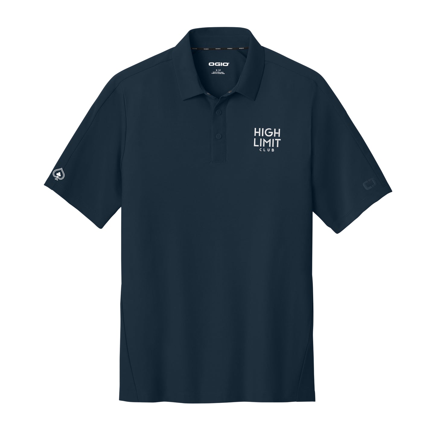 High Limit Club, Stack Logo, Envision Polo - Navy