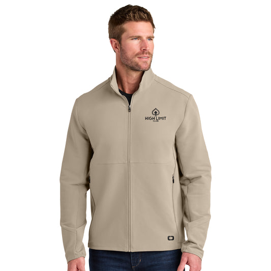 High Limit Club, Kinetic Soft Shell Jacket - Beige
