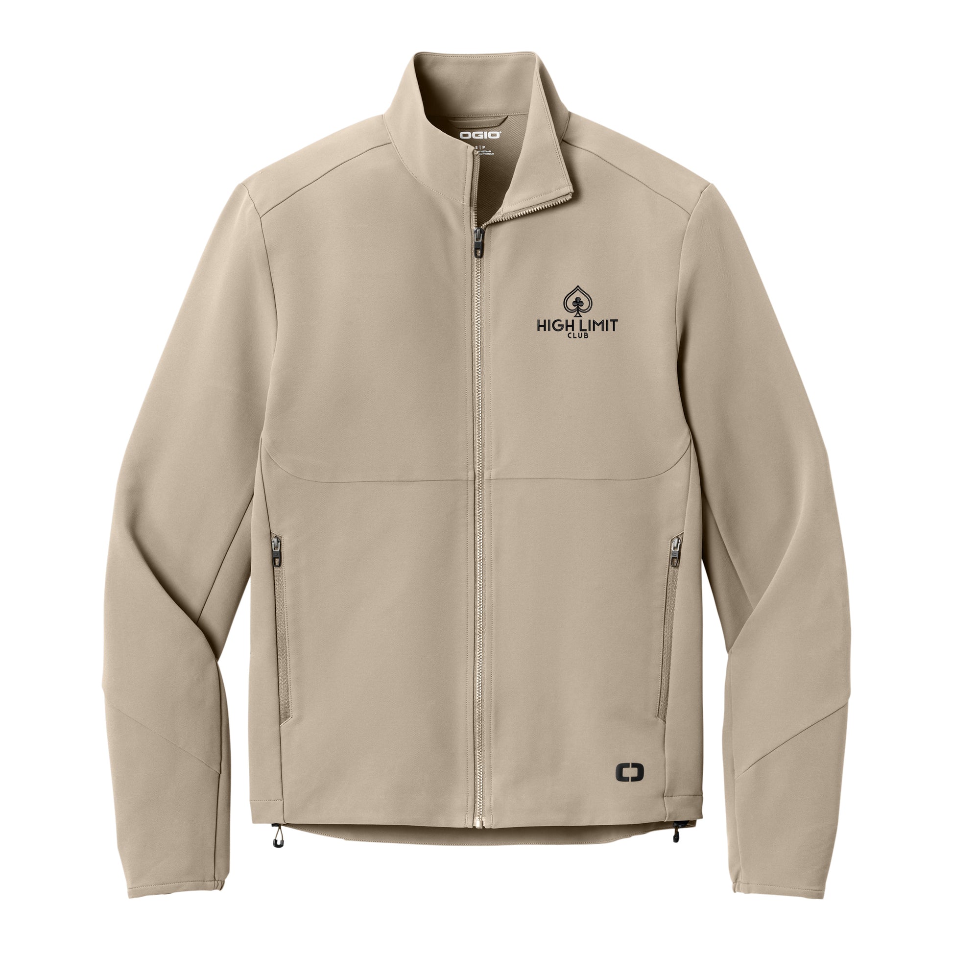 High Limit Club, Kinetic Soft Shell Jacket - Beige