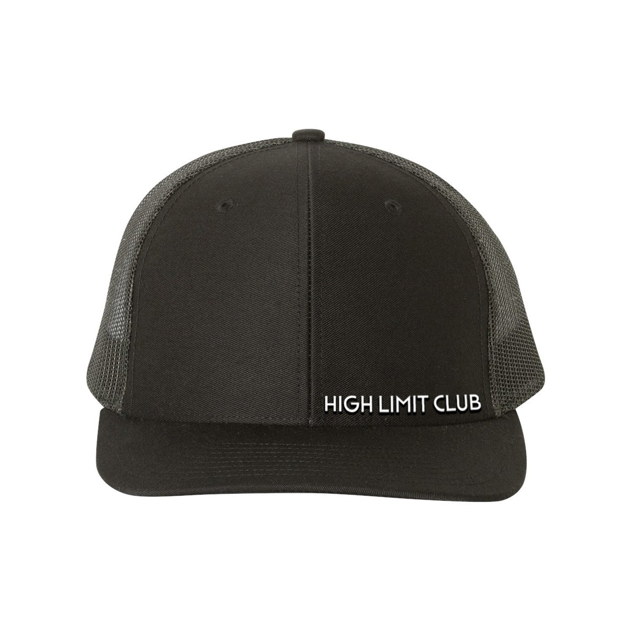 High Limit Club, Raised HLC Logo, Snapback Trucker Cap